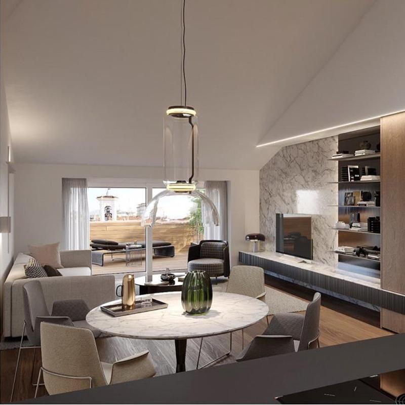 Cylindrical LED Pendant Light - Blowlighting