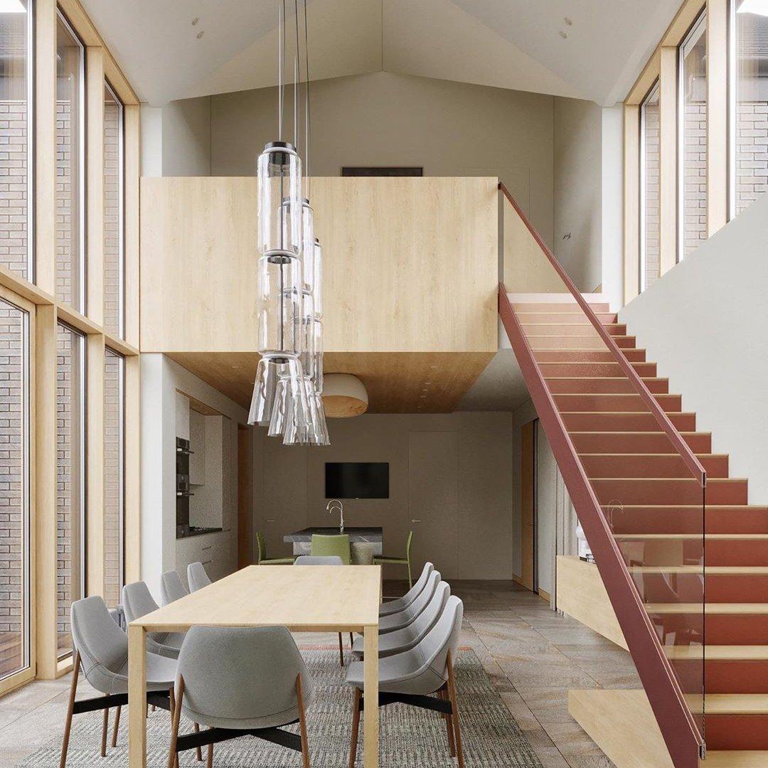 Cylindrical LED Pendant Light - Blowlighting