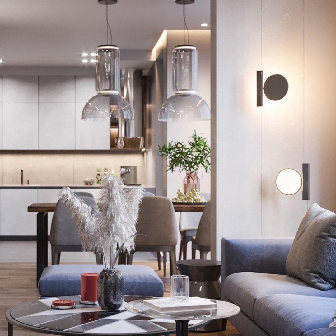 Cylindrical LED Pendant Light - Blowlighting