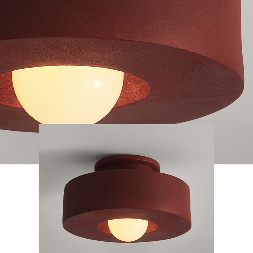 Aria Flush Mount Ceiling Light Nordic Macaron Bedroom - Neutralighting