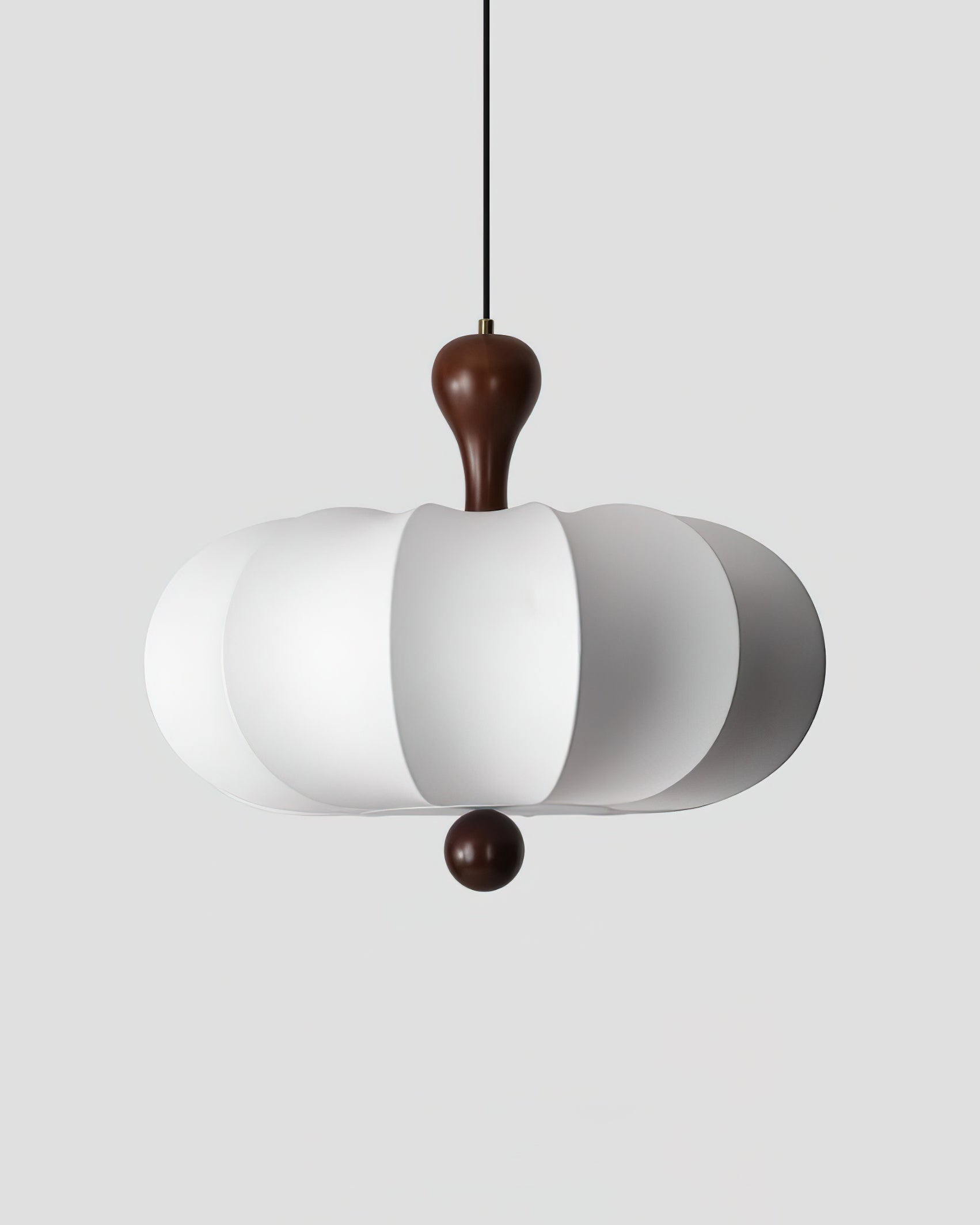 Jovian White Sculpted Pendant Lamp - Neutralighting