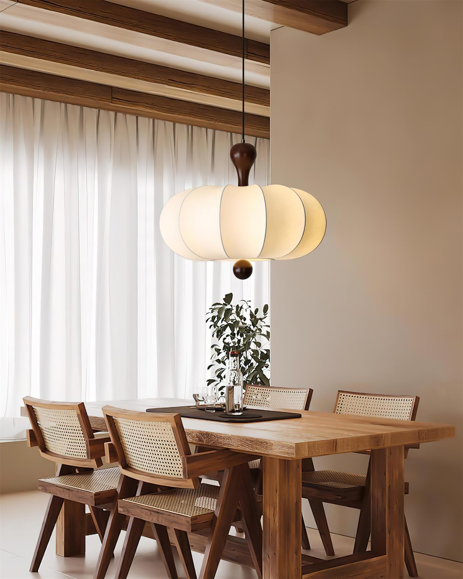 Jovian White Sculpted Pendant Lamp - Neutralighting