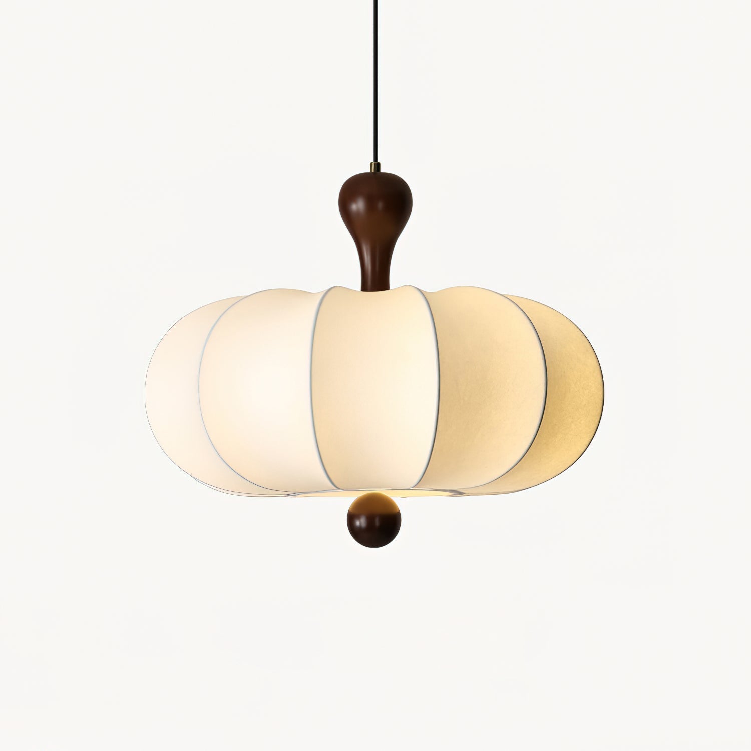 Jovian White Sculpted Pendant Lamp - Neutralighting