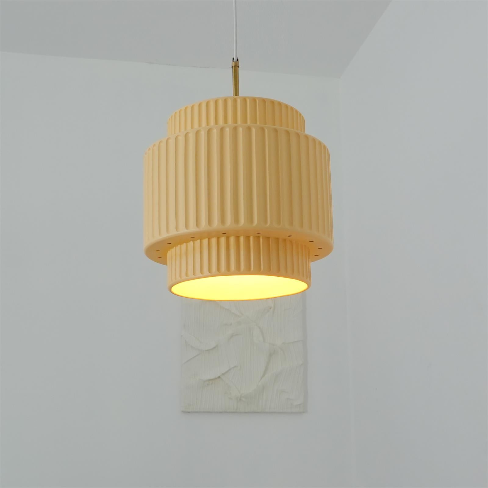 Aurelia Ribbed Pendant Light - Neutralighting