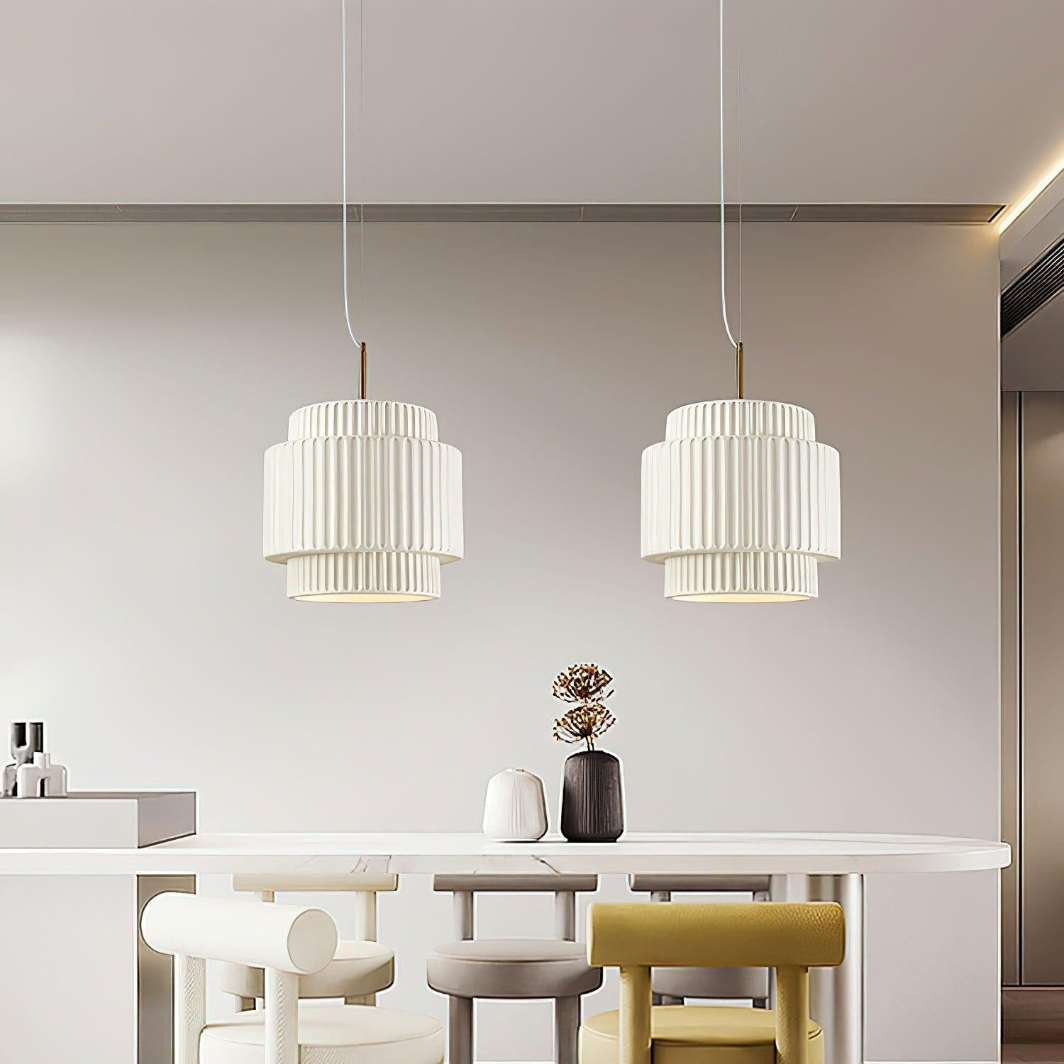Aurelia Ribbed Pendant Light - Neutralighting