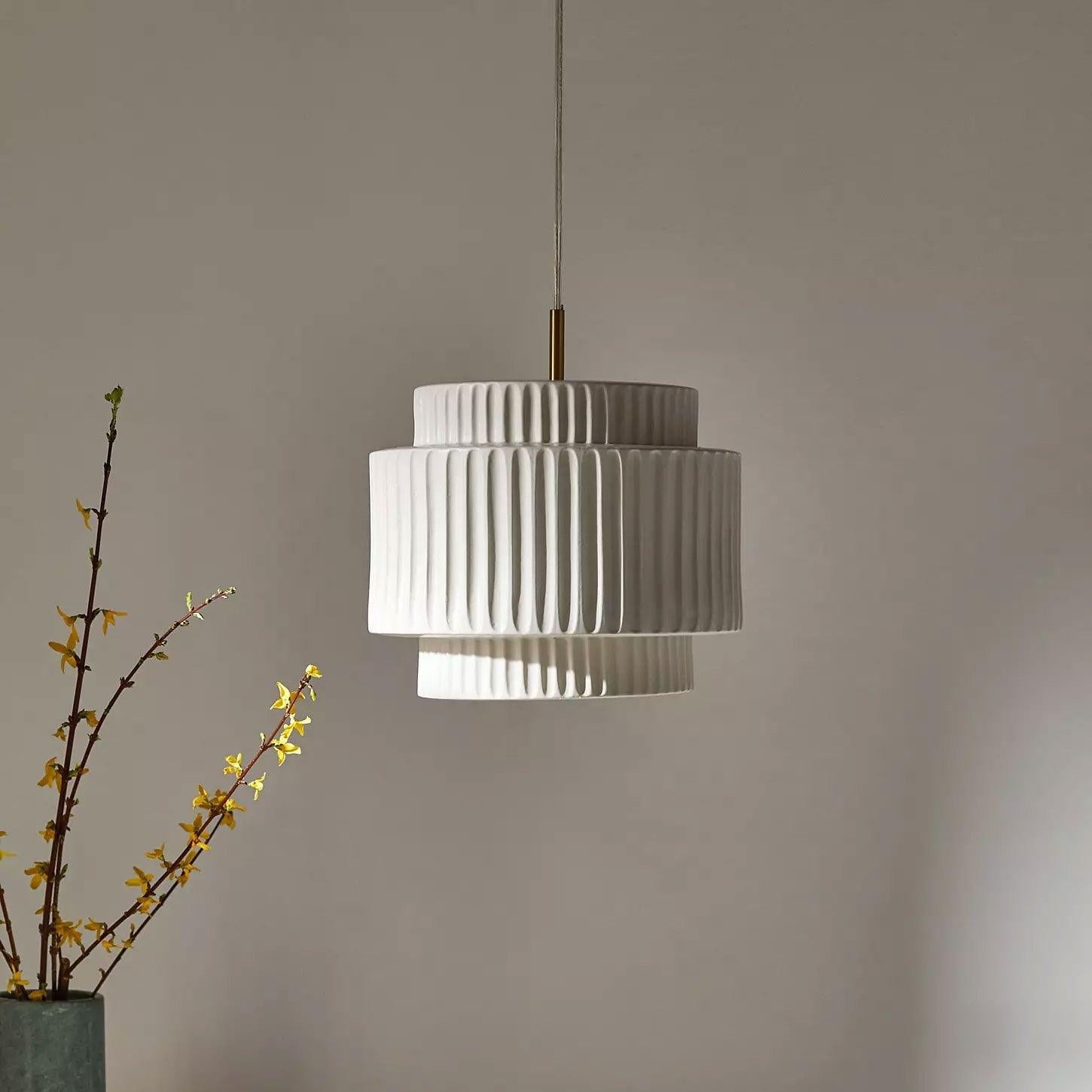 Aurelia Ribbed Pendant Light - Neutralighting