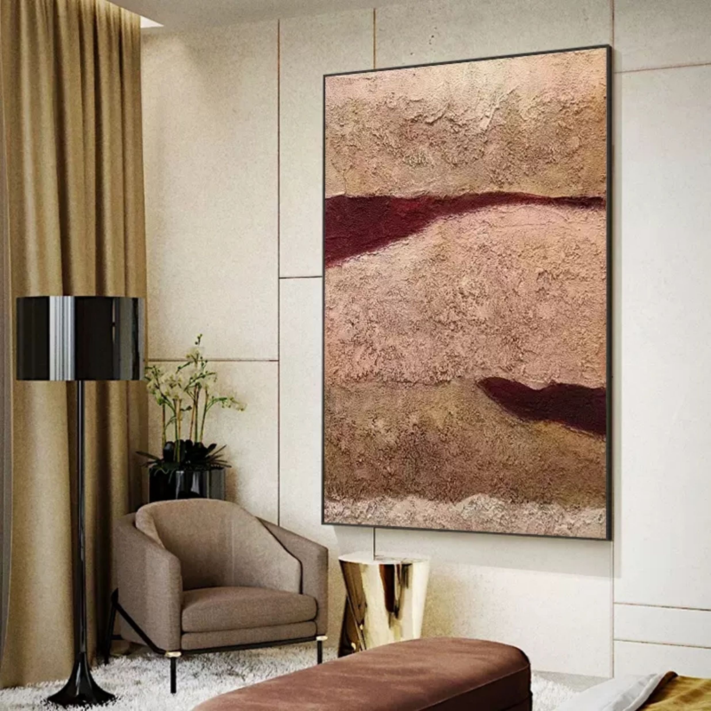 Wabi-Sabi Wall Art TX039 - Neutralighting
