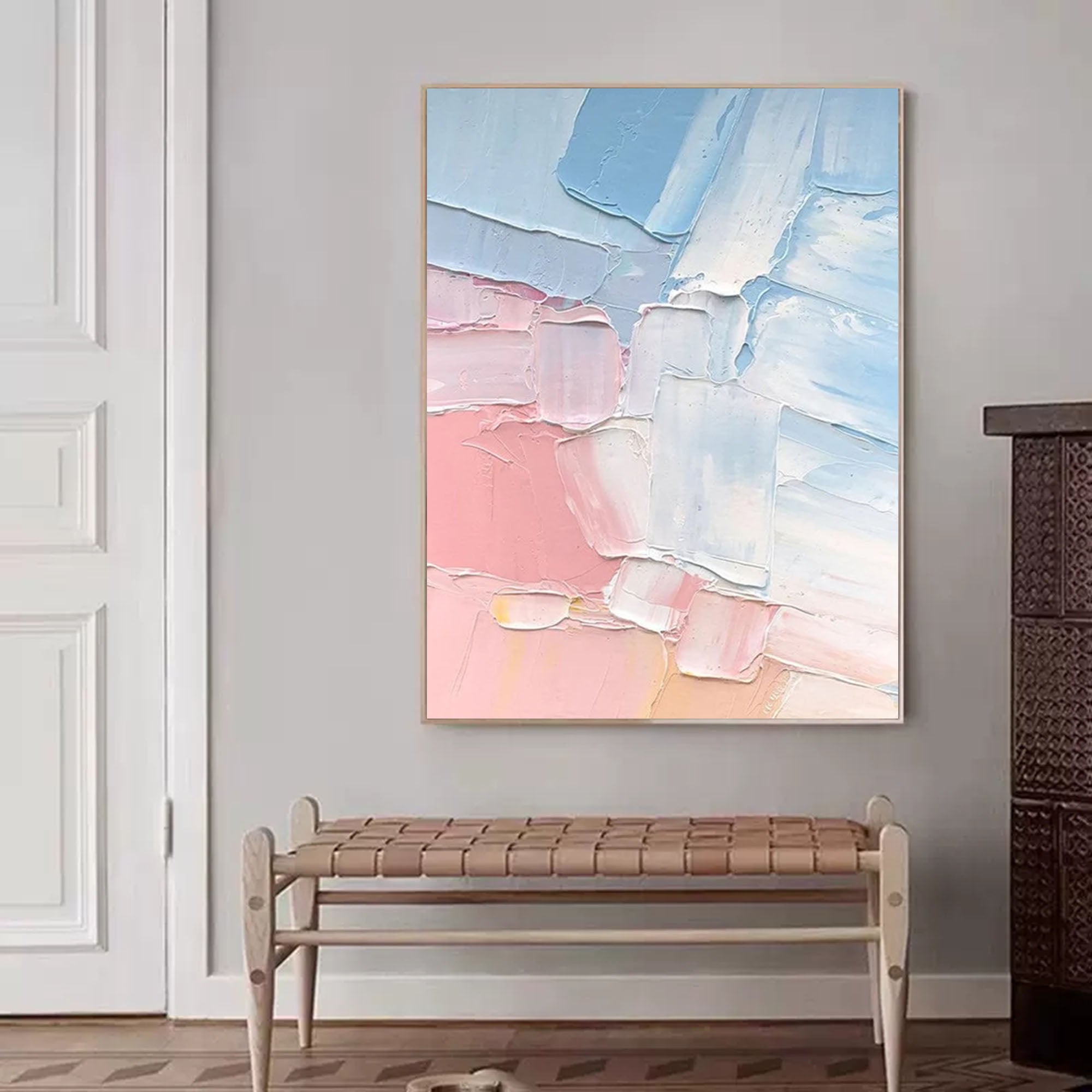 Abstract Canvas Art AB042 - Neutralighting