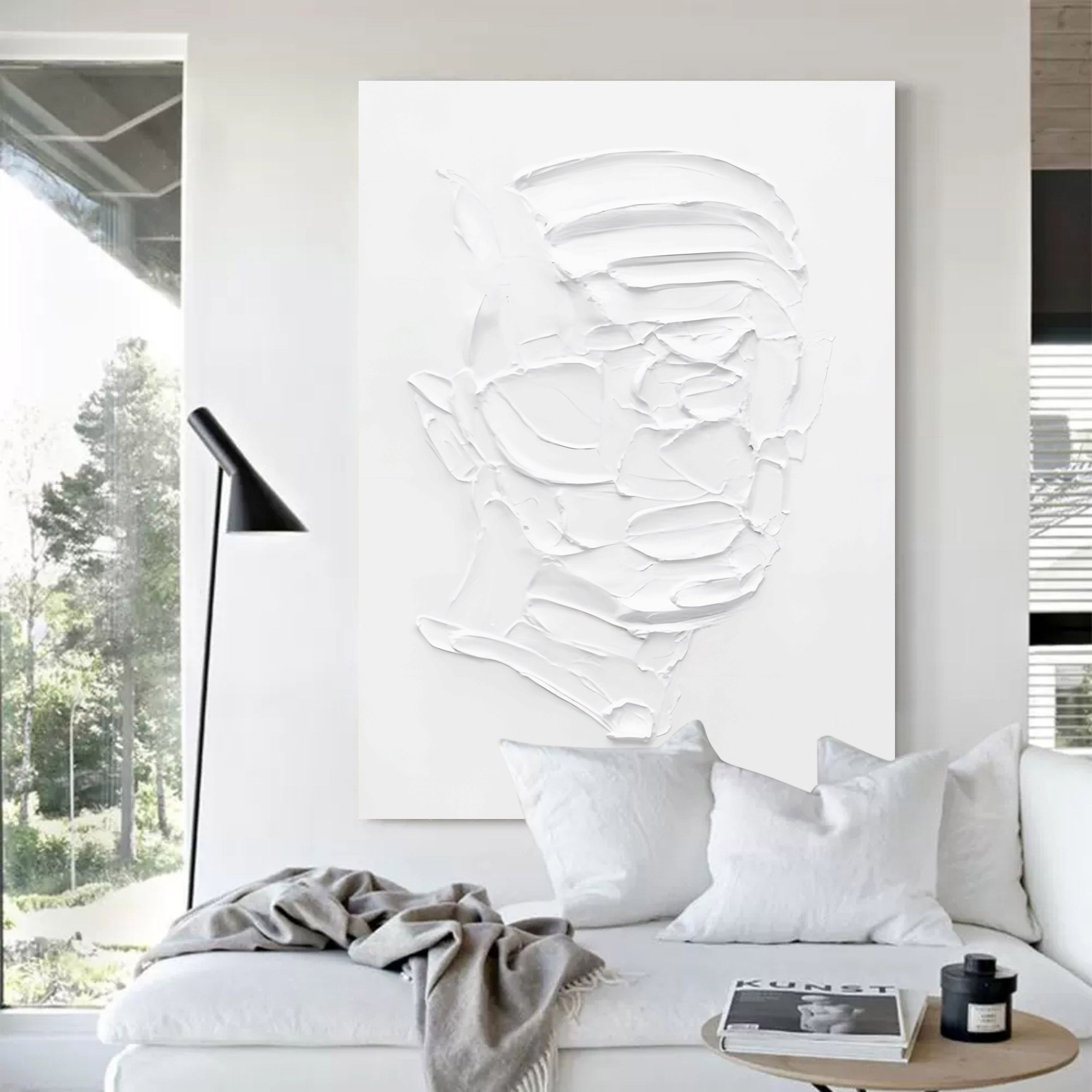 Plaster Art Texture Painting SG173 - Neutralighting