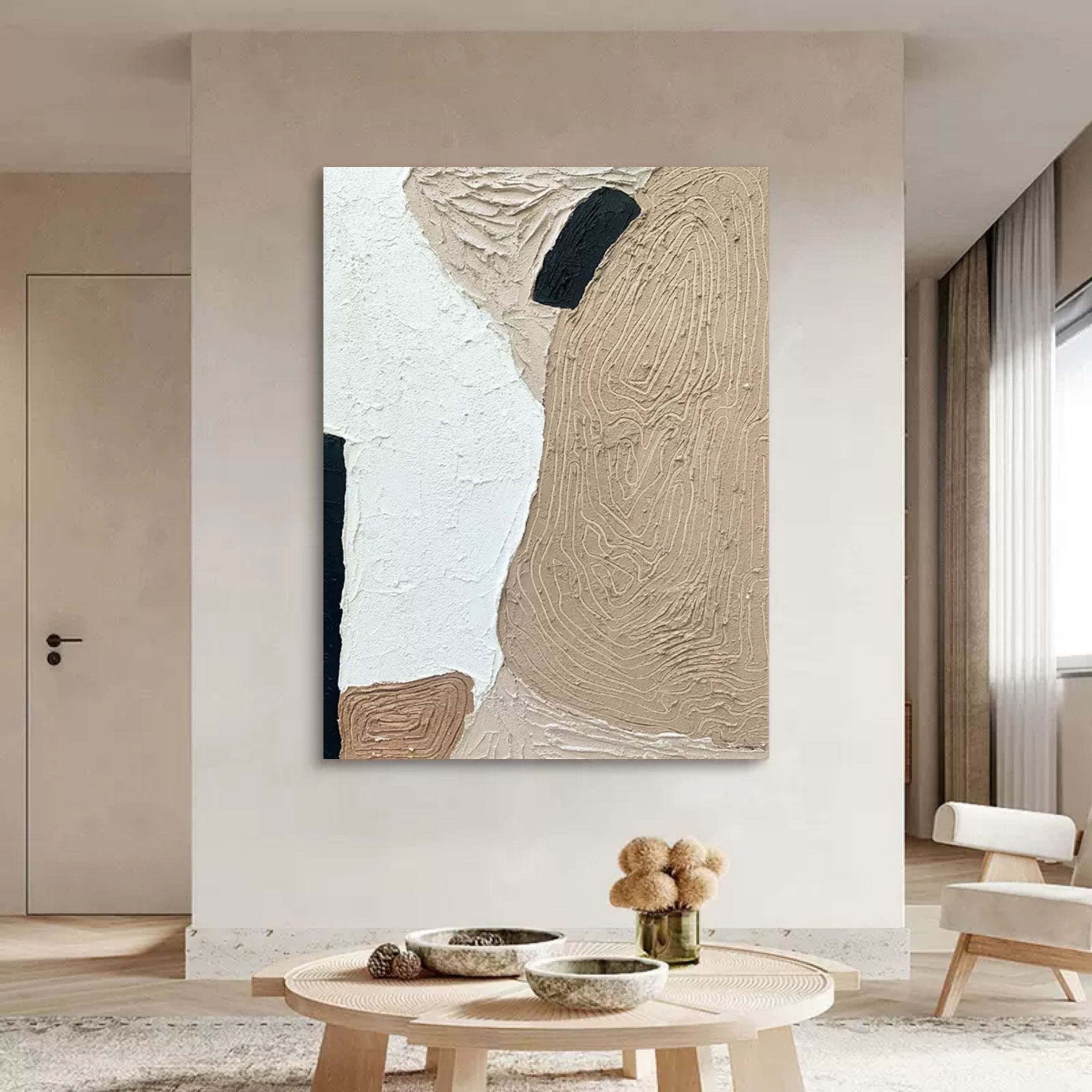 Wabi-Sabi Wall Art TX160 - Neutralighting