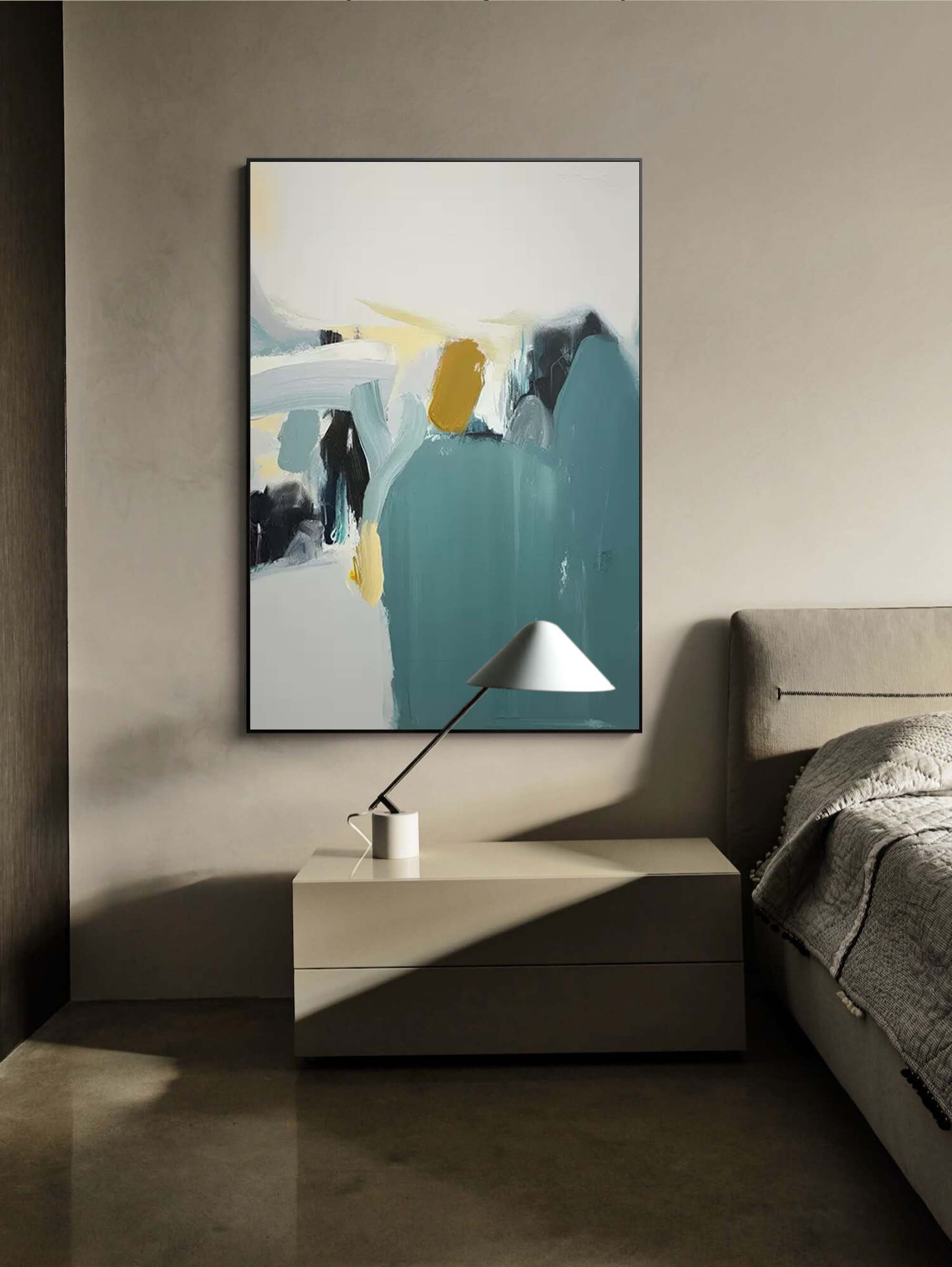 Abstract Canvas Art AB230 - Neutralighting