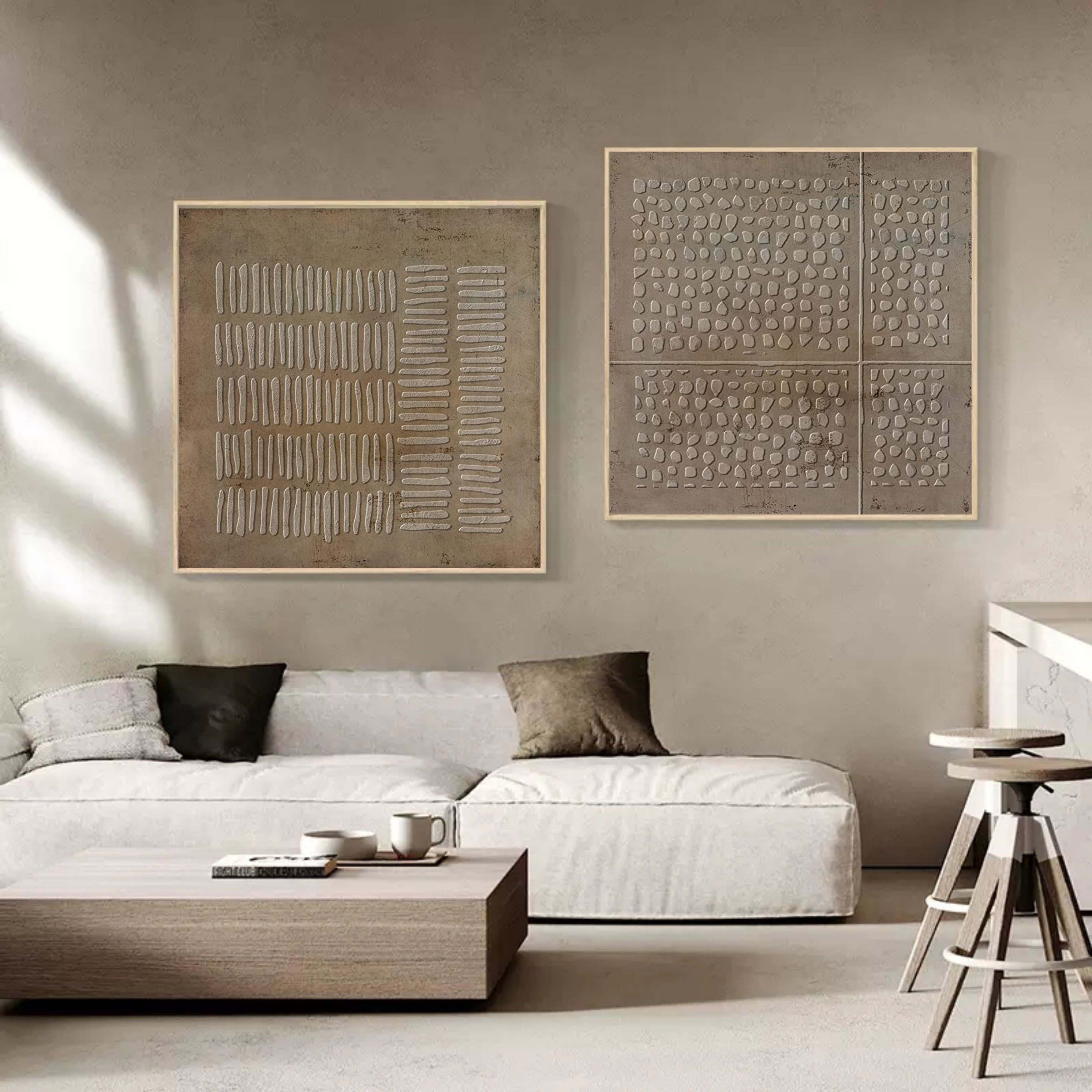 Abstract Painting Set Of 2 SP066 - Neutralighting