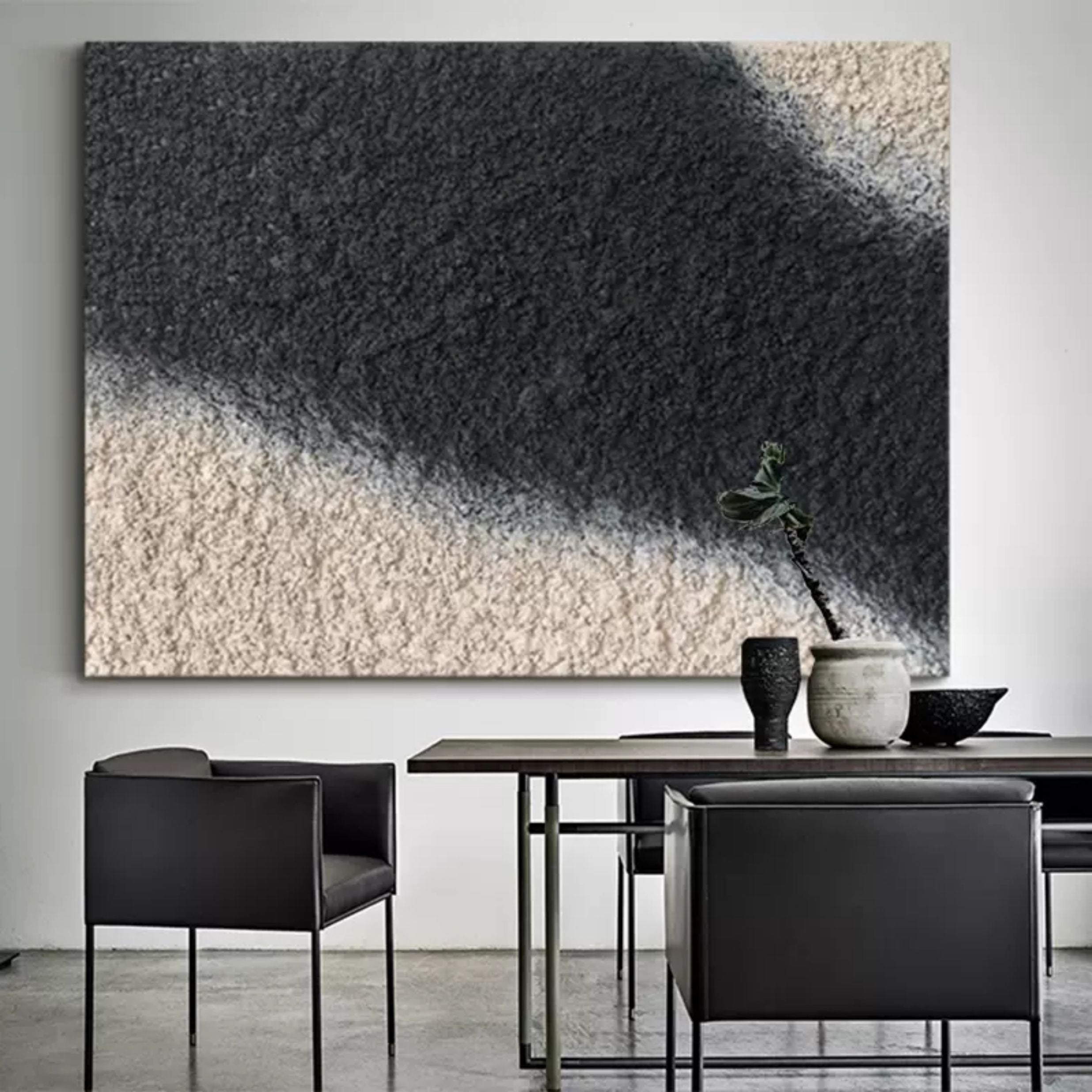 Plaster Art Texture Painting SG075 - Neutralighting
