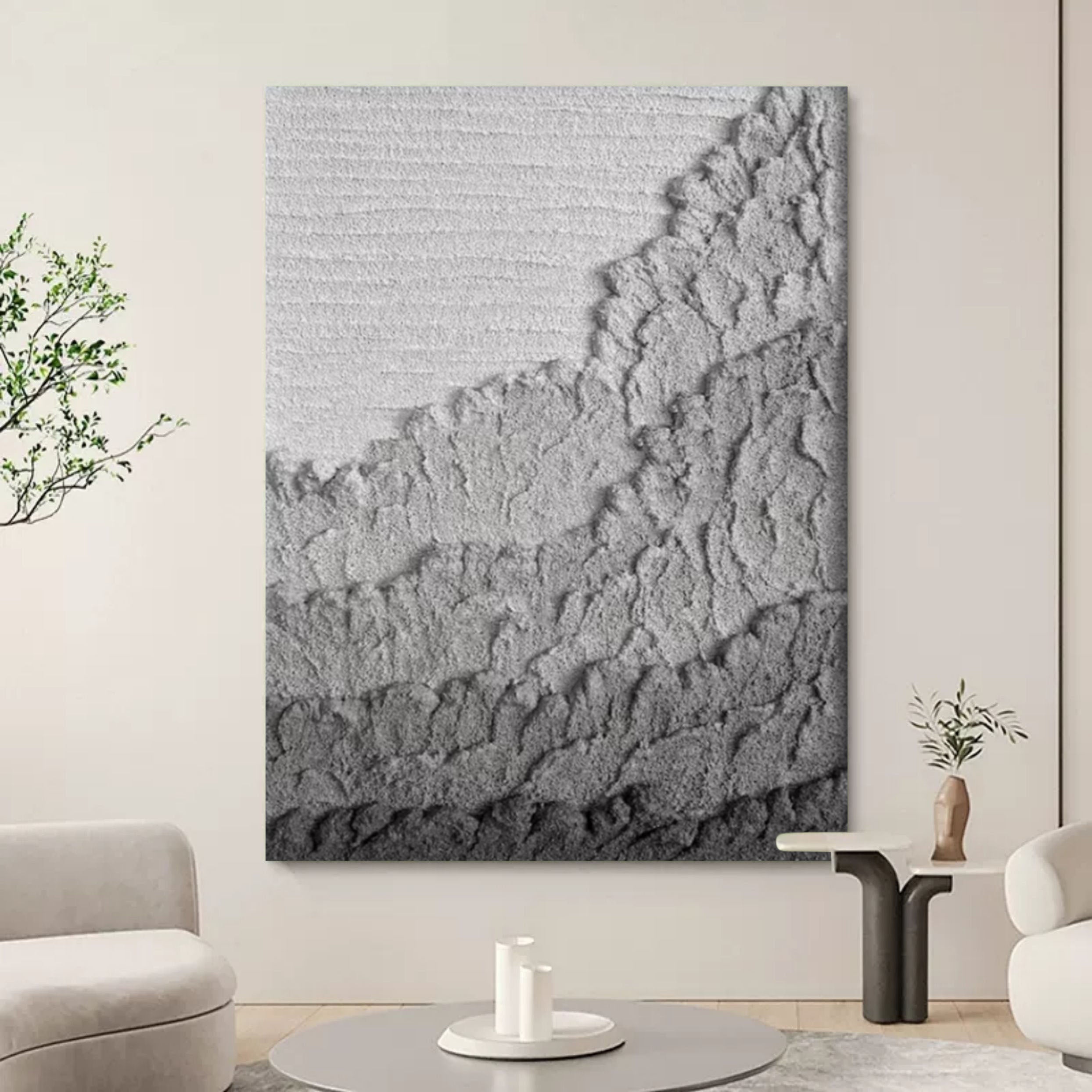 Wabi-Sabi Wall Art TX140 - Neutralighting
