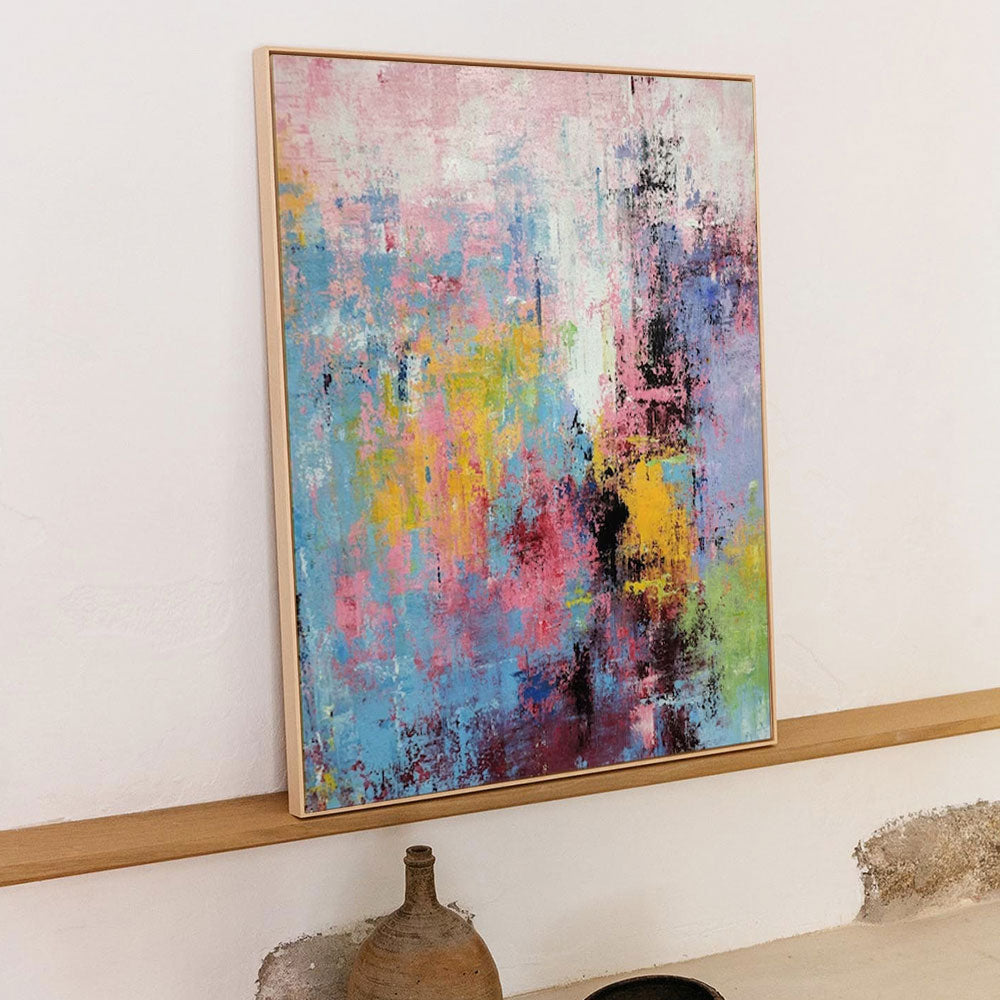 Abstract Canvas Art AB077 - Neutralighting