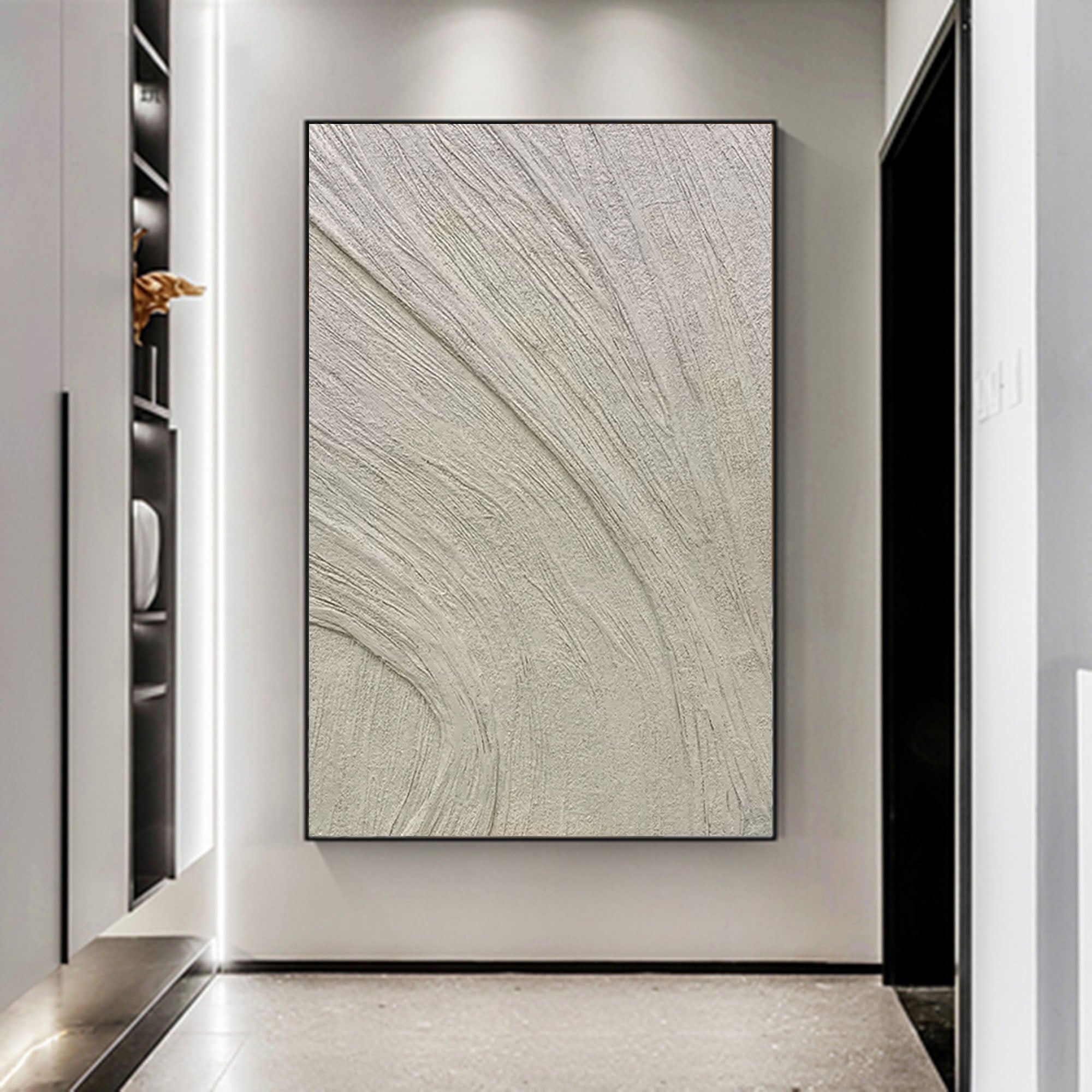 Plaster Art Texture Painting SG034 - Neutralighting