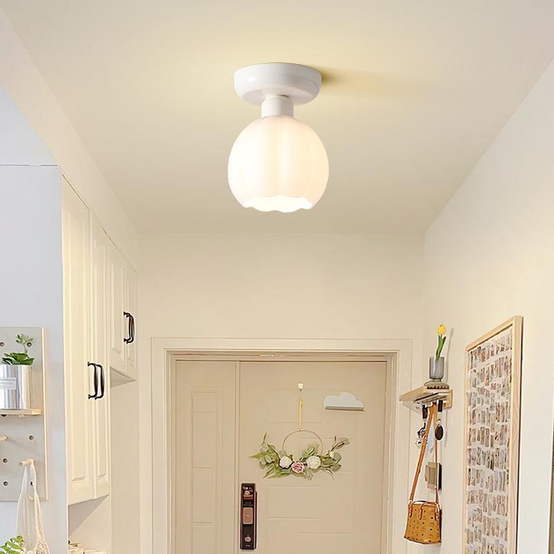 Arisha Cute Flush Mount Ceiling Light Metal/Glass Bedroom/Study - Neutralighting