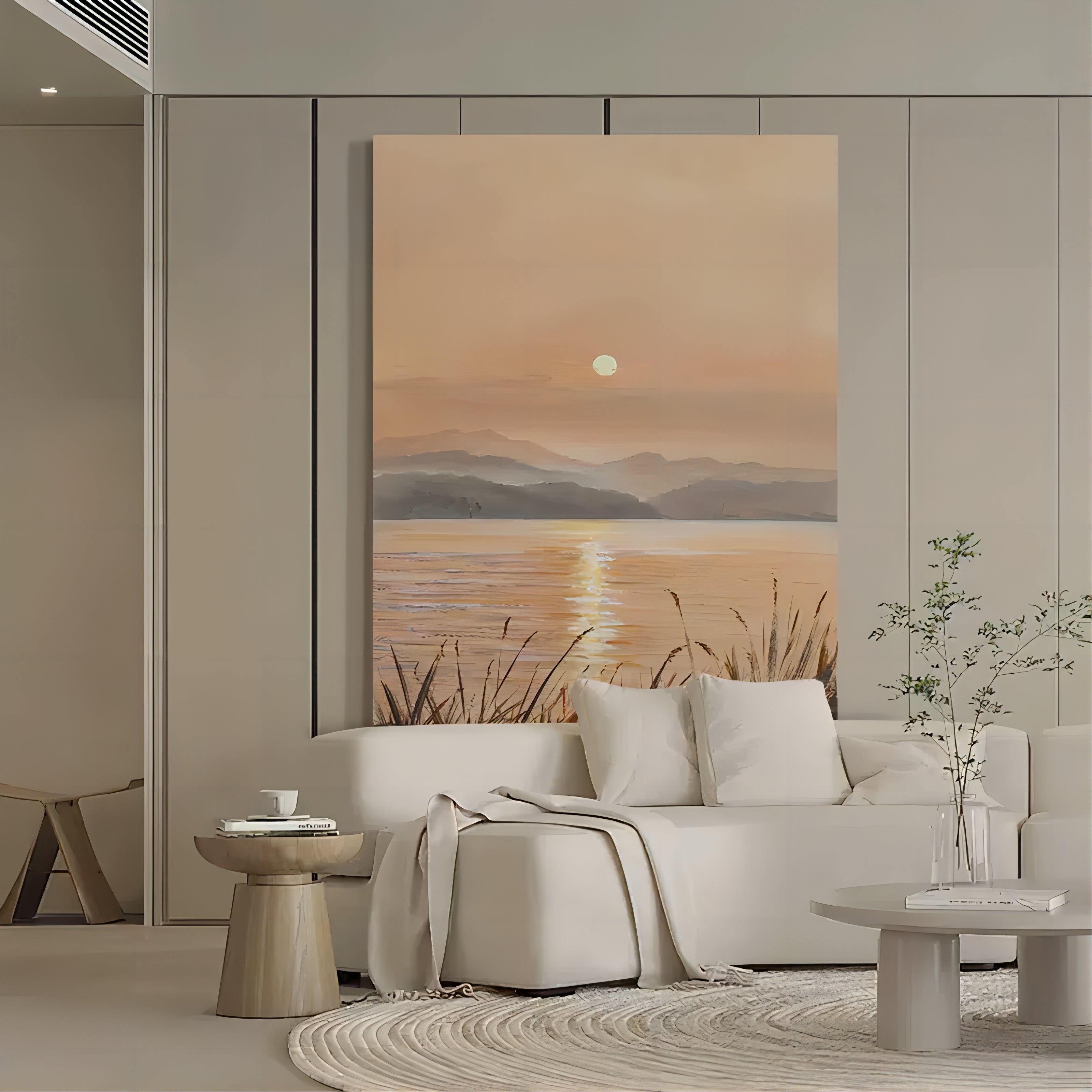 Wabi-Sabi Wall Art TX055 - Neutralighting