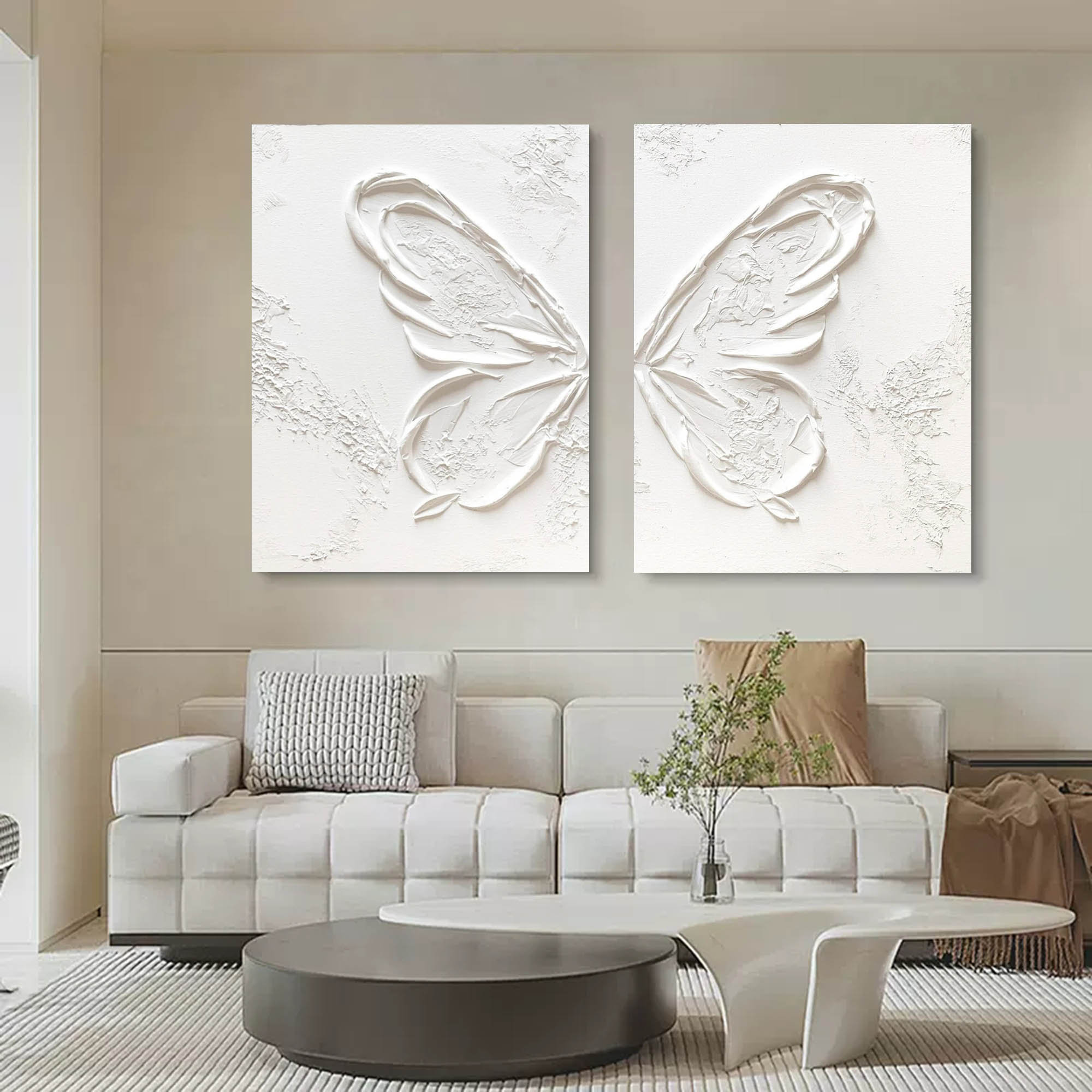Abstract Painting Set Of 2 SP114 - Neutralighting