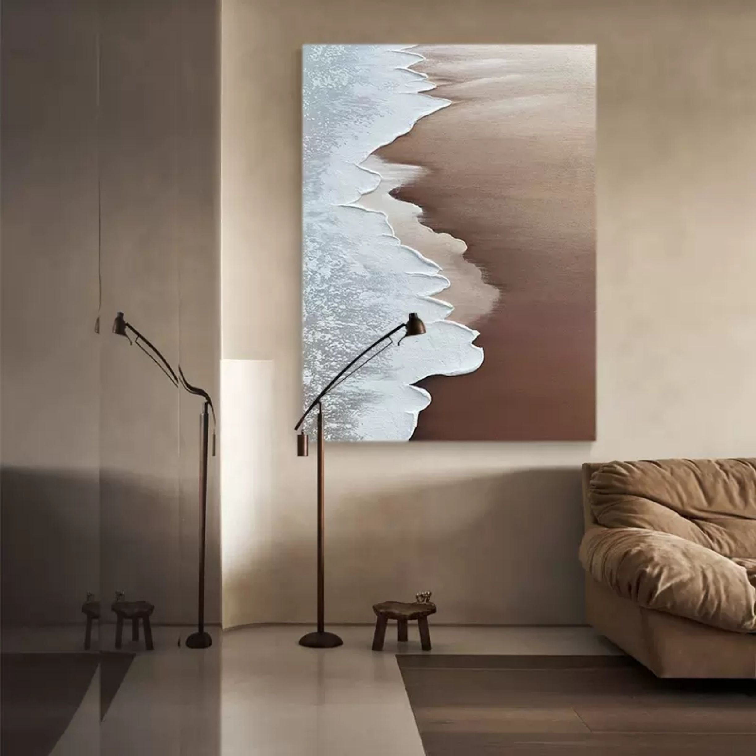 Wabi-Sabi Wall Art TX129 - Neutralighting