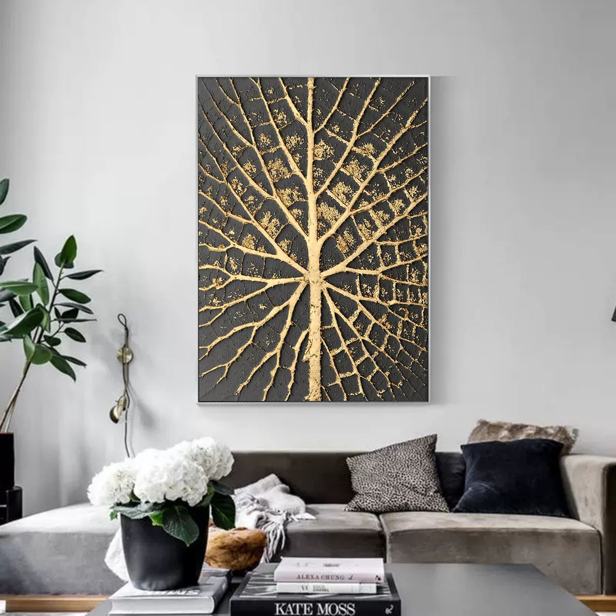 Plaster Art Texture Painting SG027 - Neutralighting