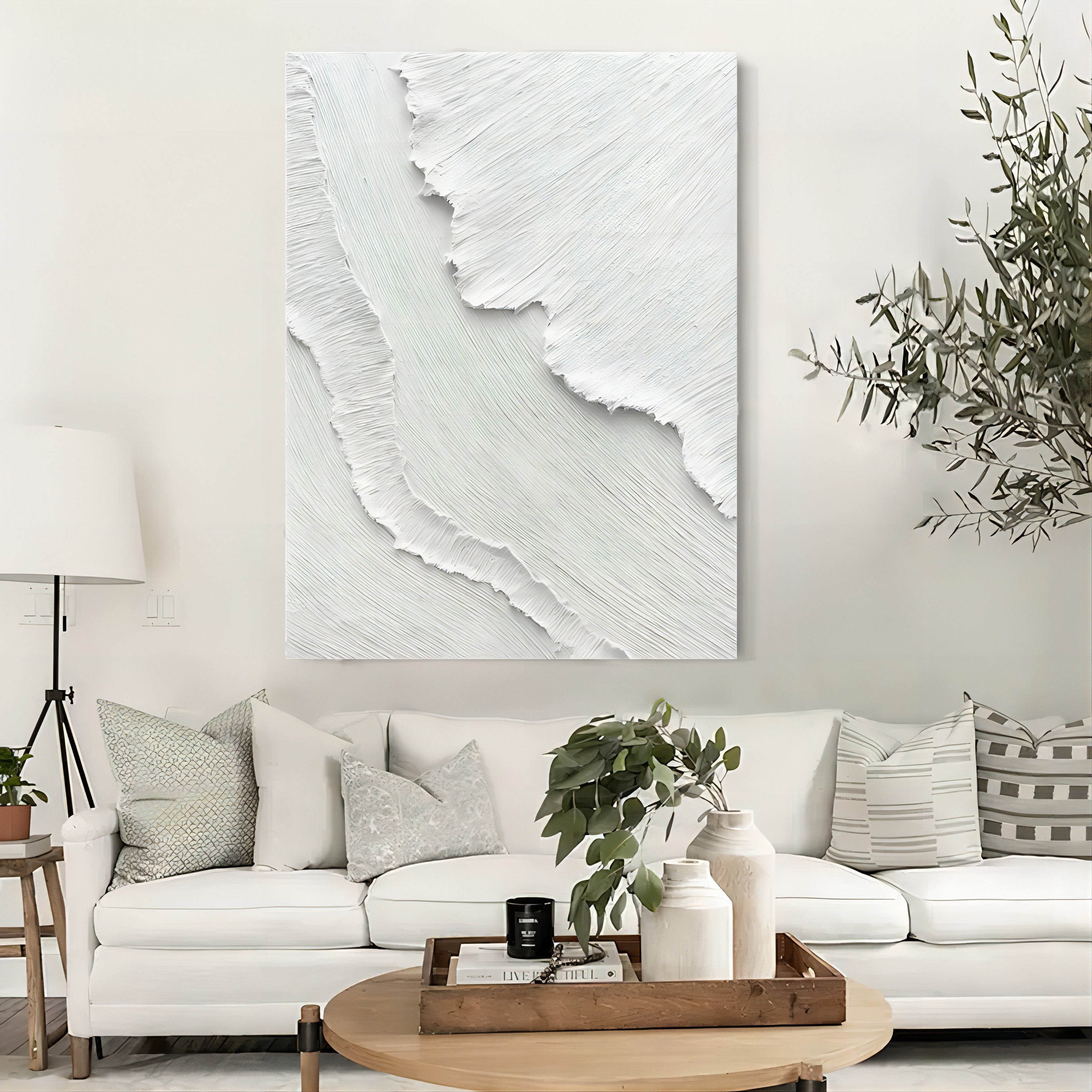 Plaster Art Texture Painting TX099 - Neutralighting