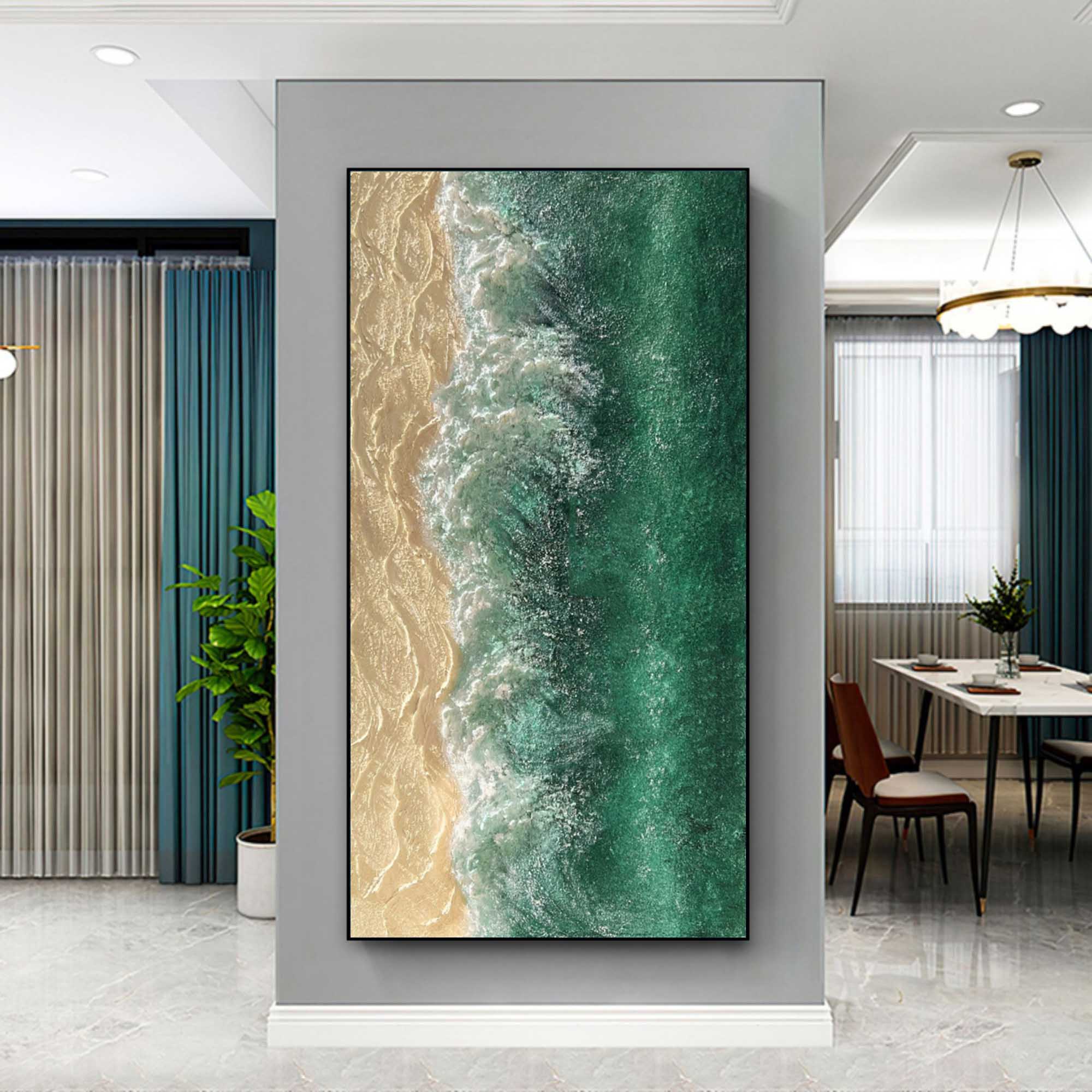 Plaster Art Texture Painting SG226 - Neutralighting