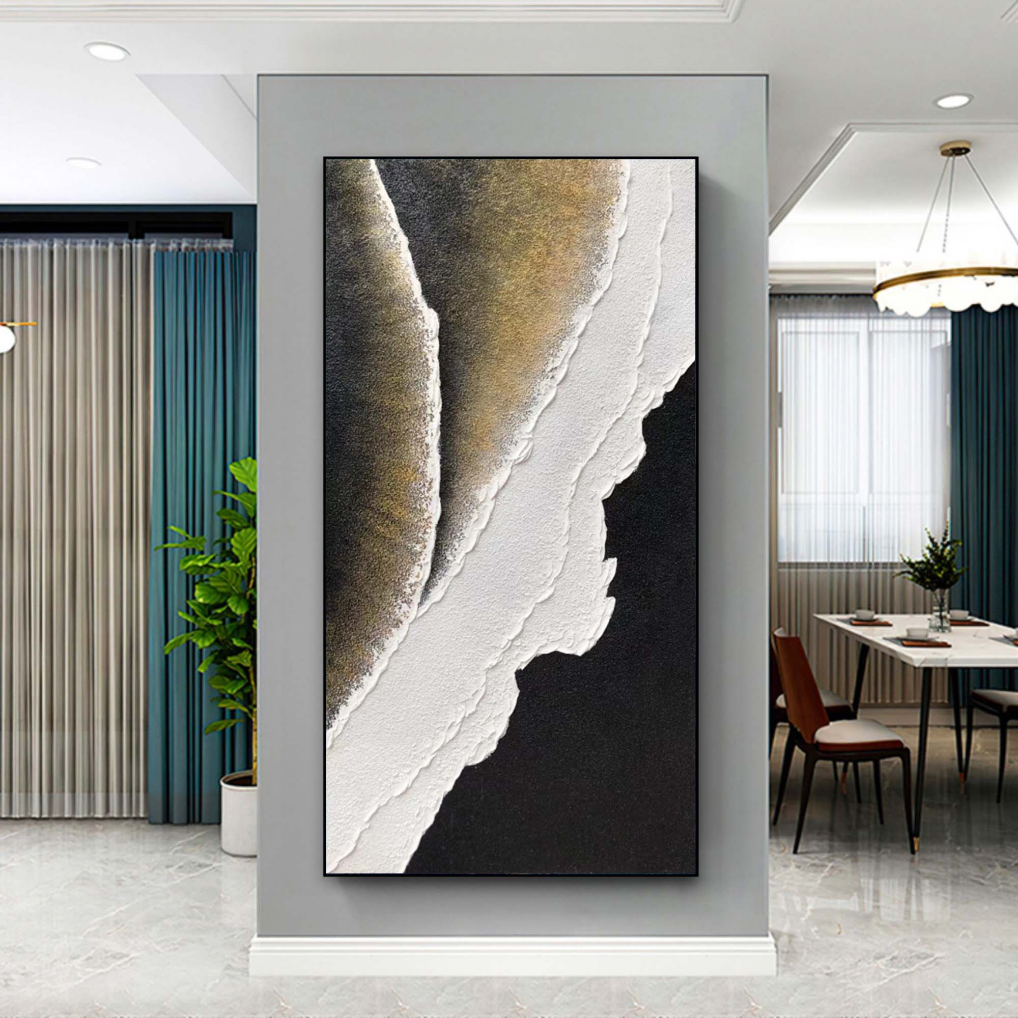 Plaster Art Texture Painting SG224 - Neutralighting