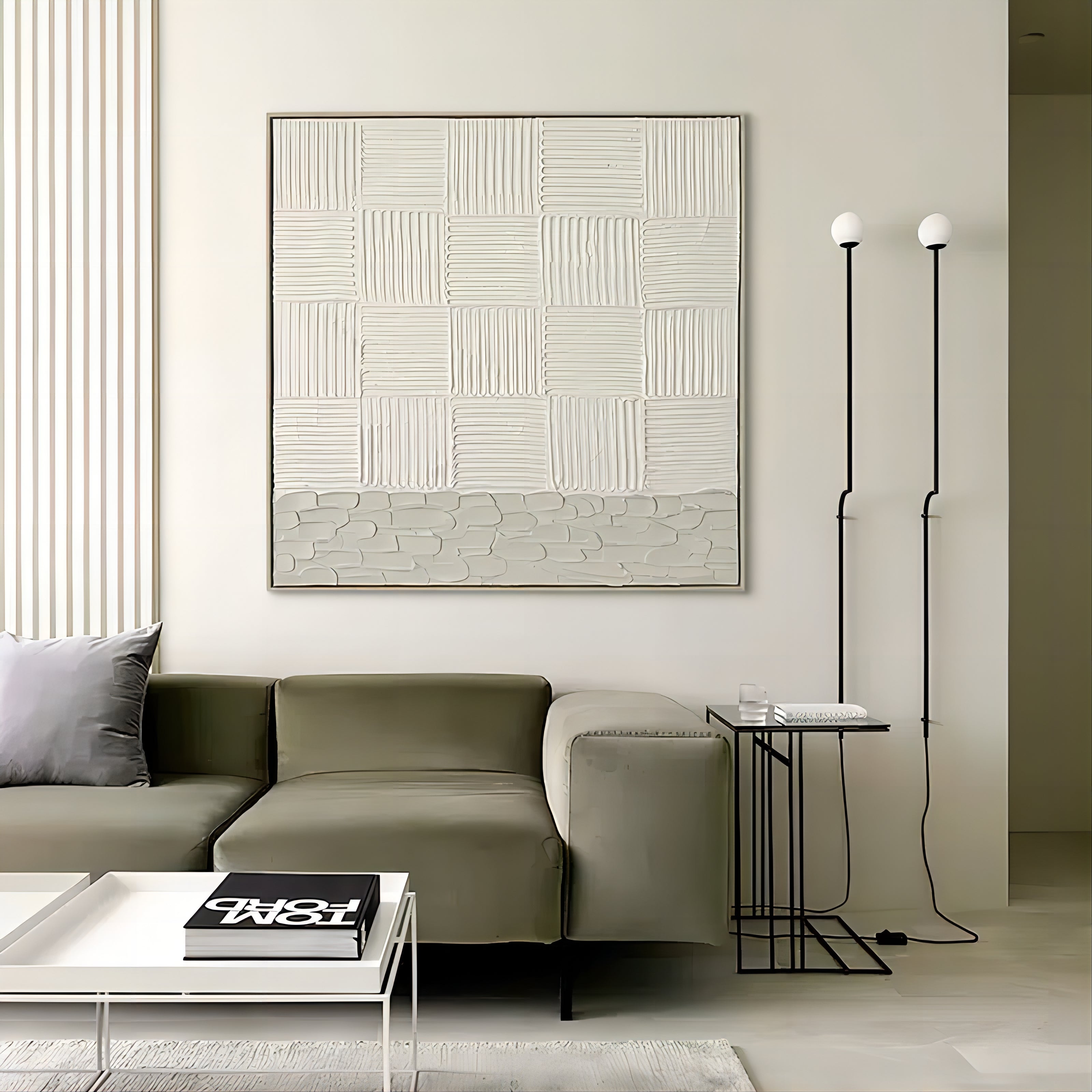 Wabi-Sabi Wall Art TX048 - Neutralighting