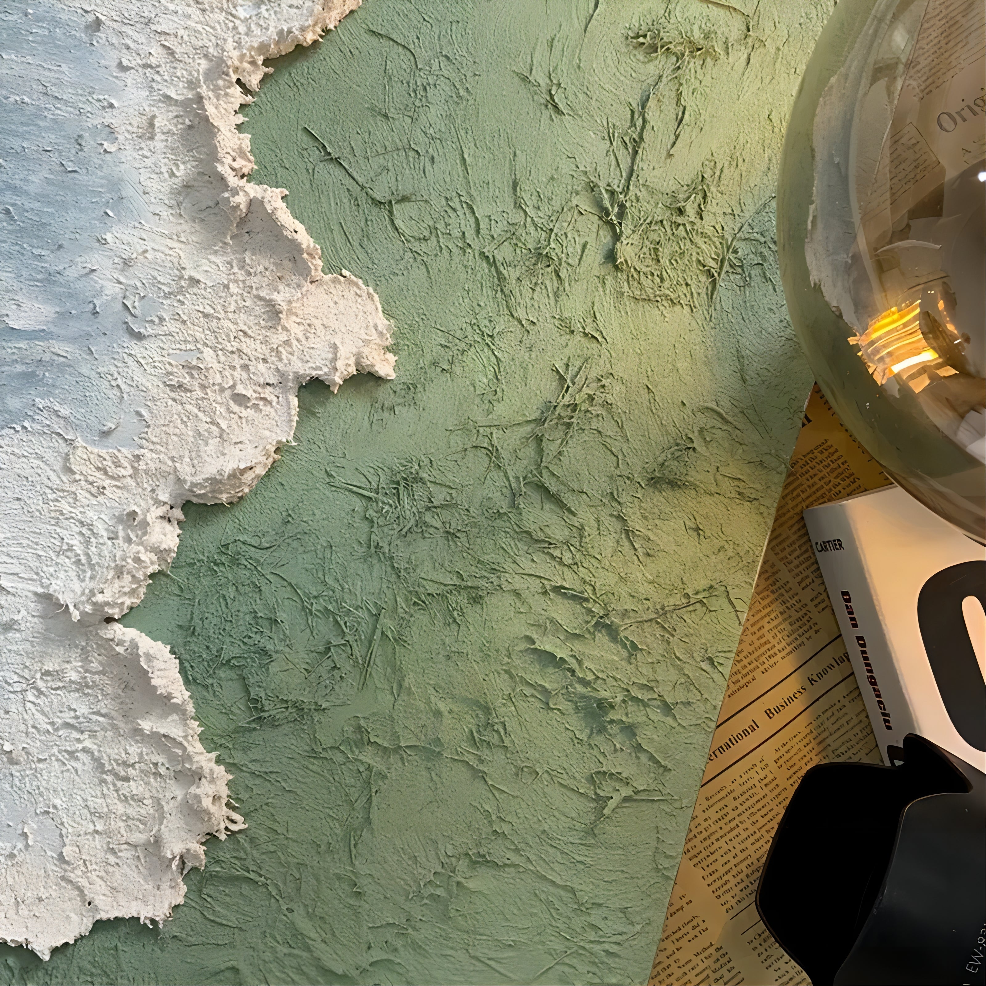 Plaster Art Texture Painting SG011 - Neutralighting