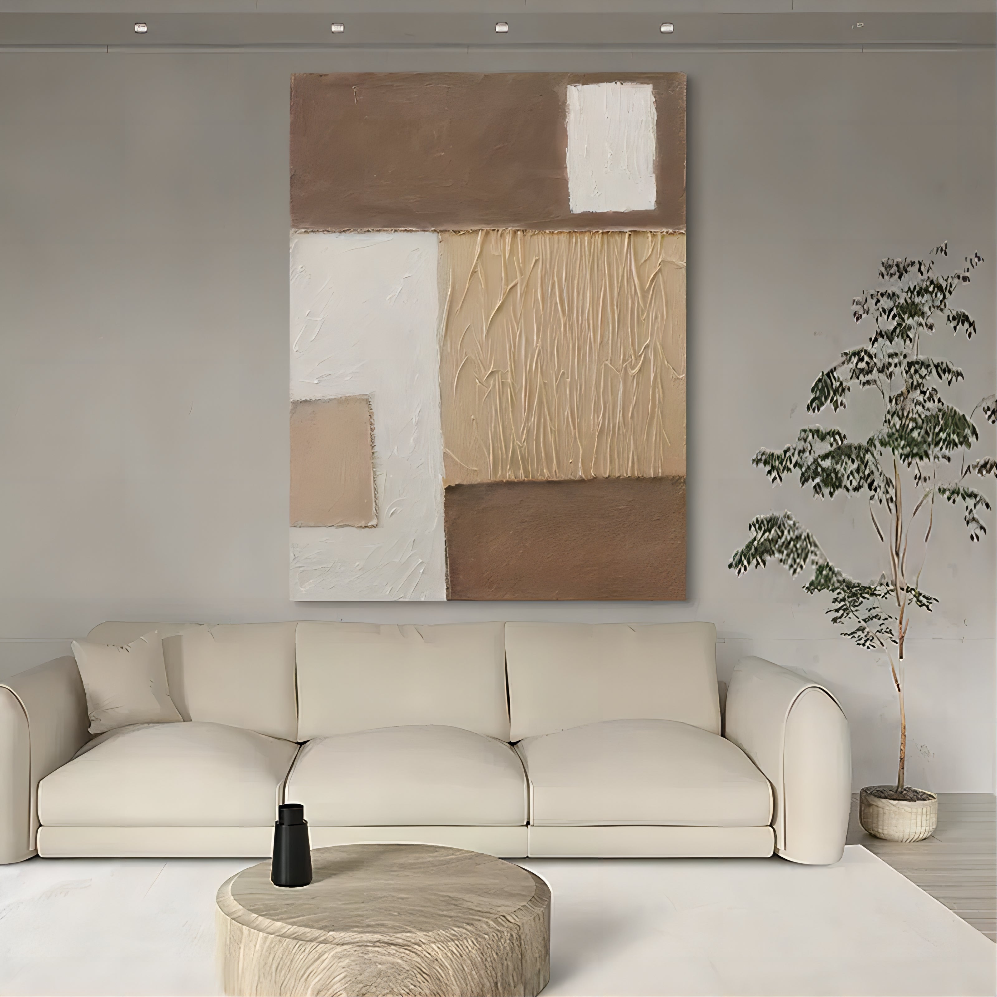 Wabi-Sabi Wall Art TX044 - Neutralighting