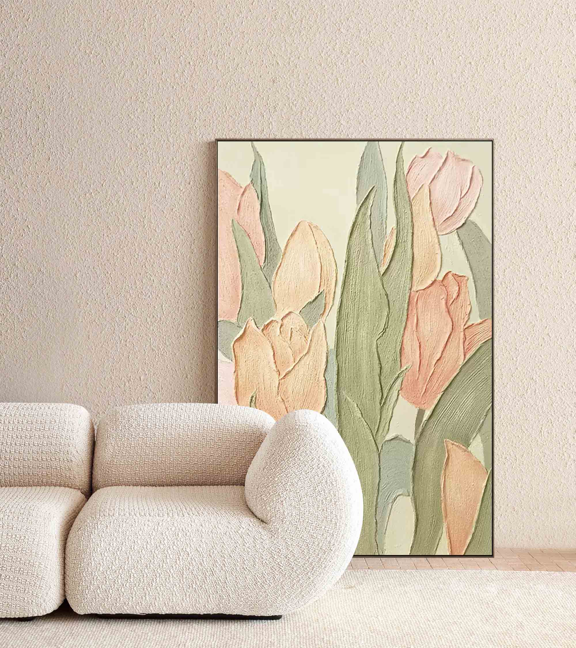 Flower Canvas Art FL014 - Neutralighting