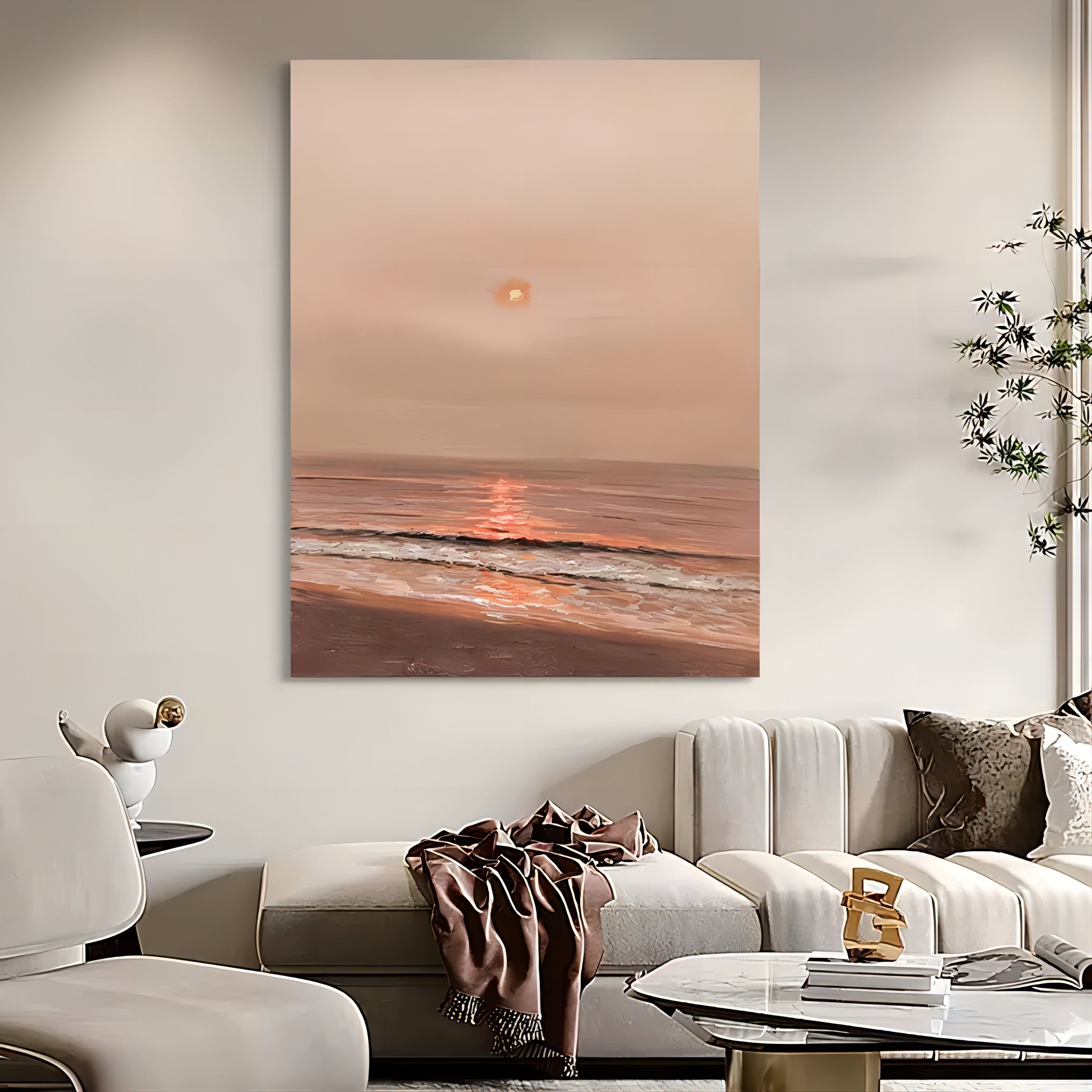 Wabi-Sabi Wall Art TX059 - Neutralighting