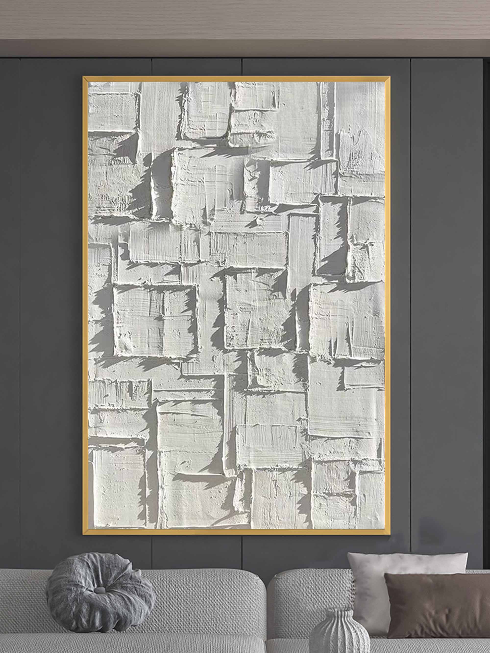 Plaster Art Texture Painting SG225 - Neutralighting