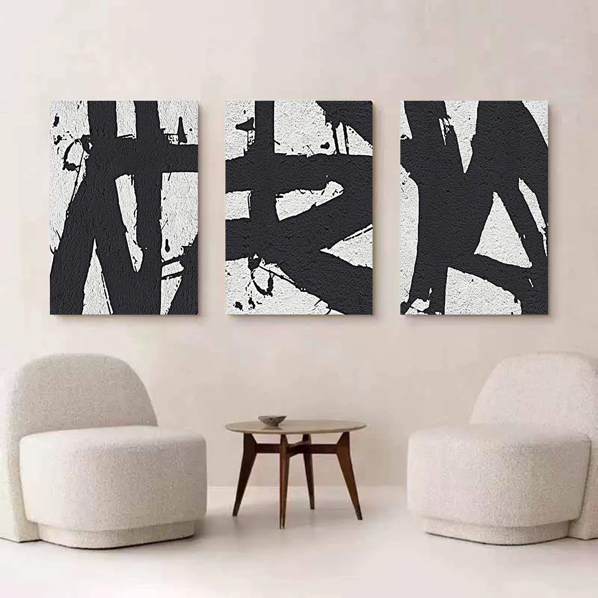 Abstract Painting Set of 3 SP075 - Neutralighting