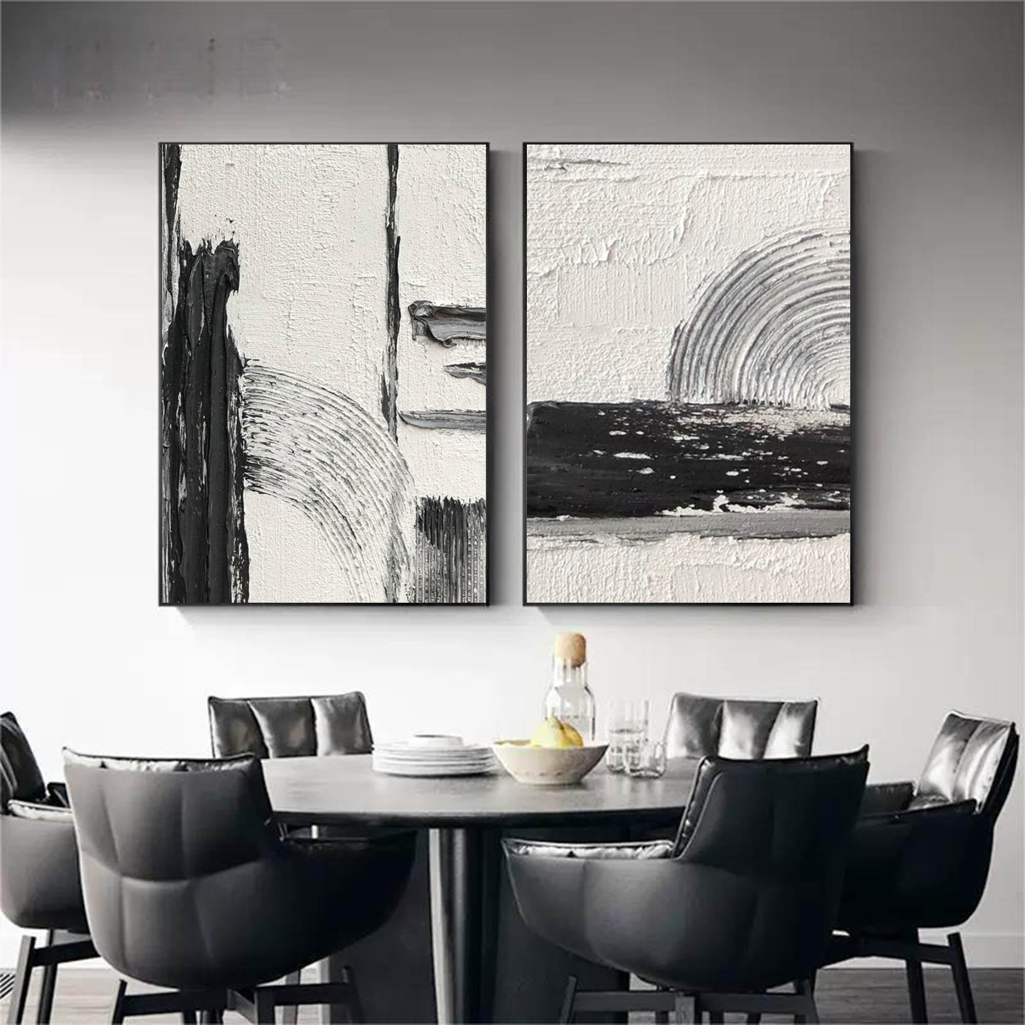 Wall Art Abstract Wabi-Sabi Neutral