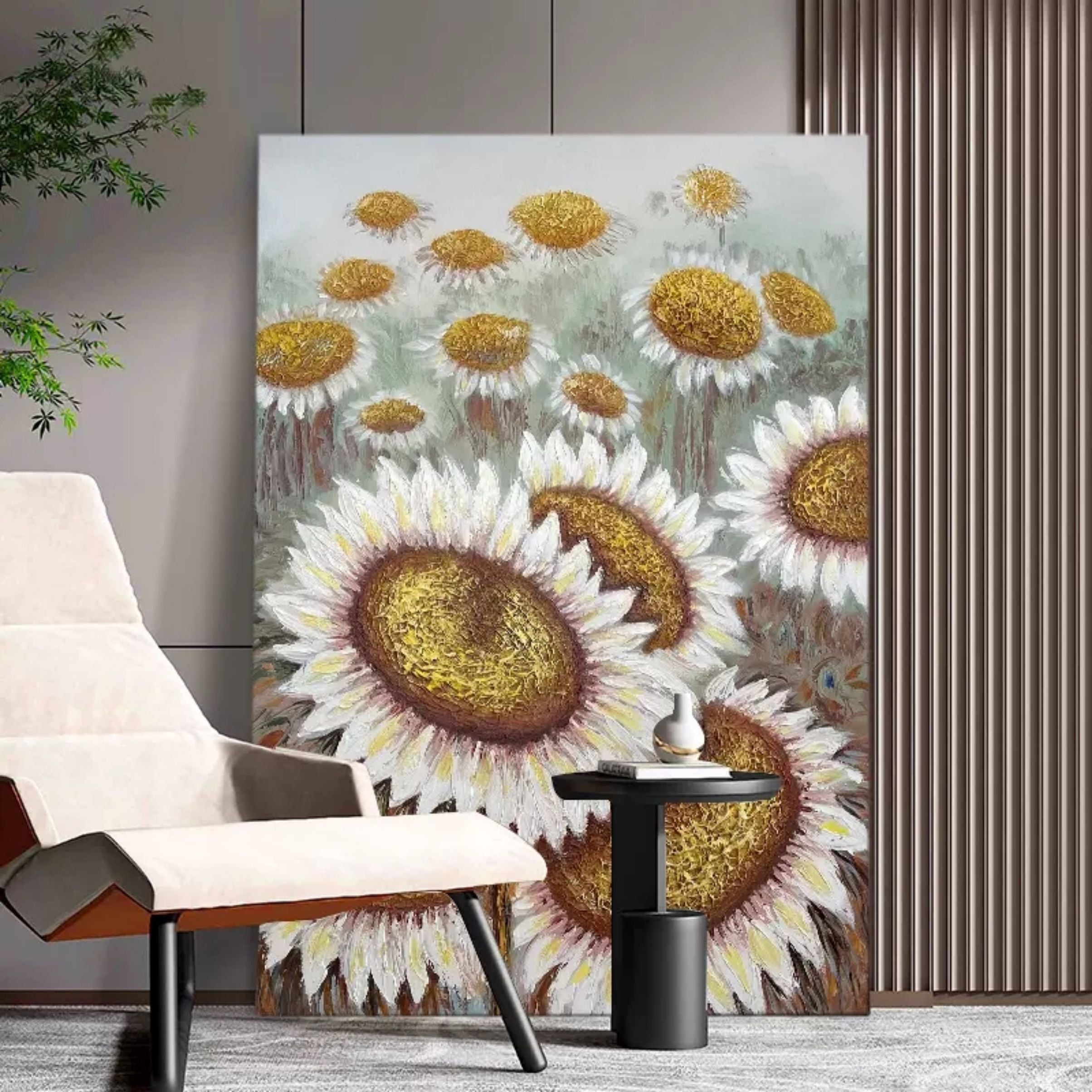 Plaster Art Texture Painting SG031 - Neutralighting
