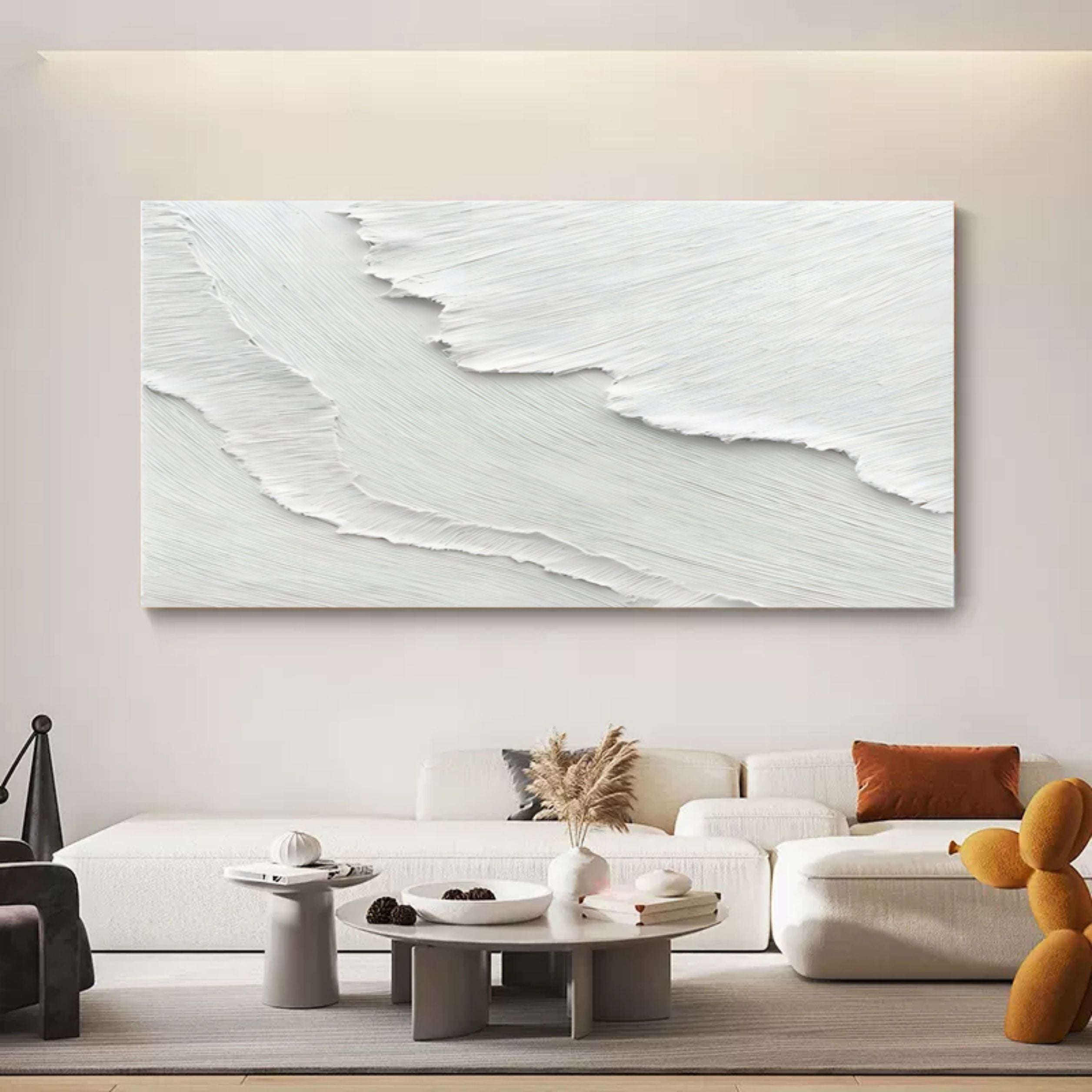 Plaster Art Texture Painting SG092 - Neutralighting