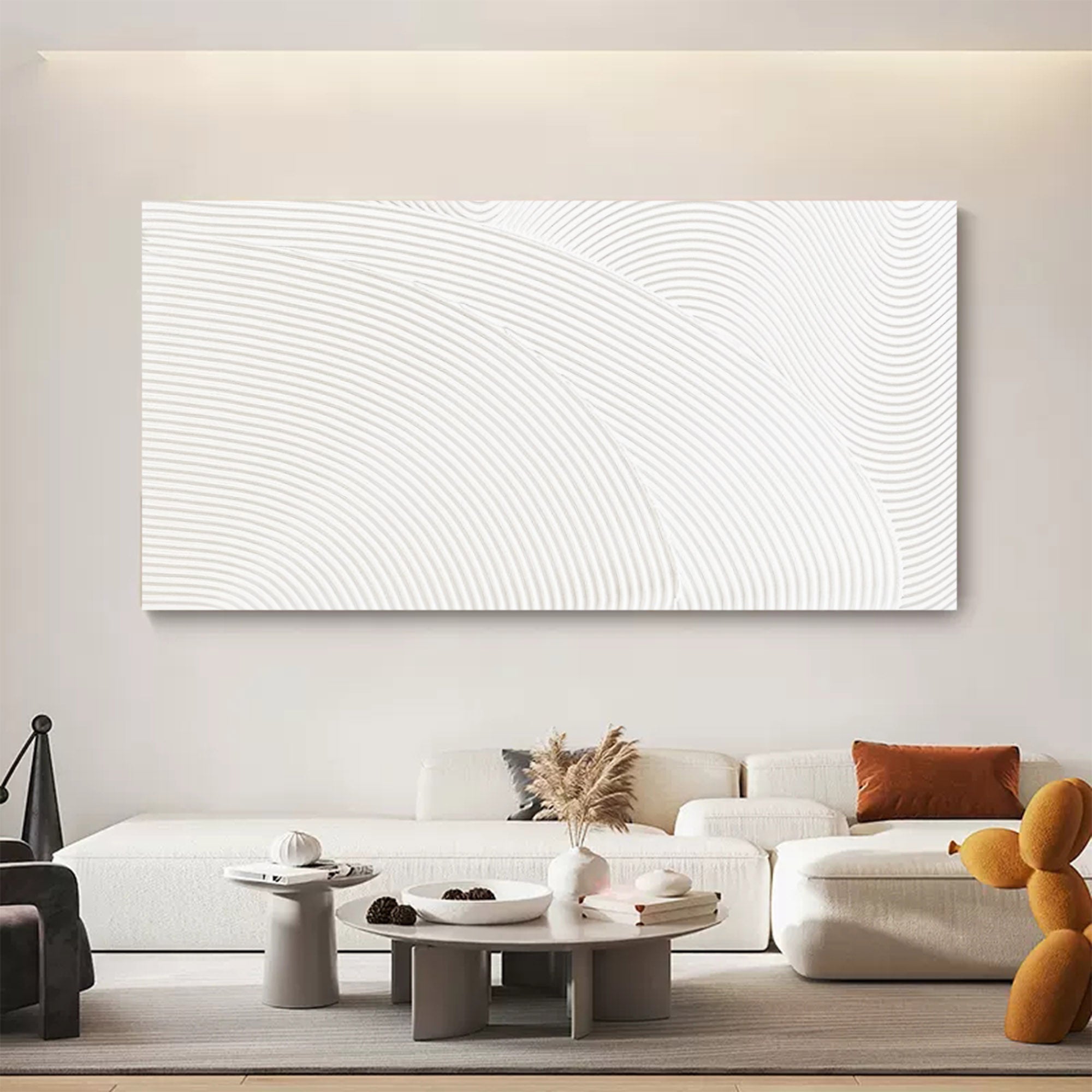 Plaster Art Texture Painting SG150 - Neutralighting