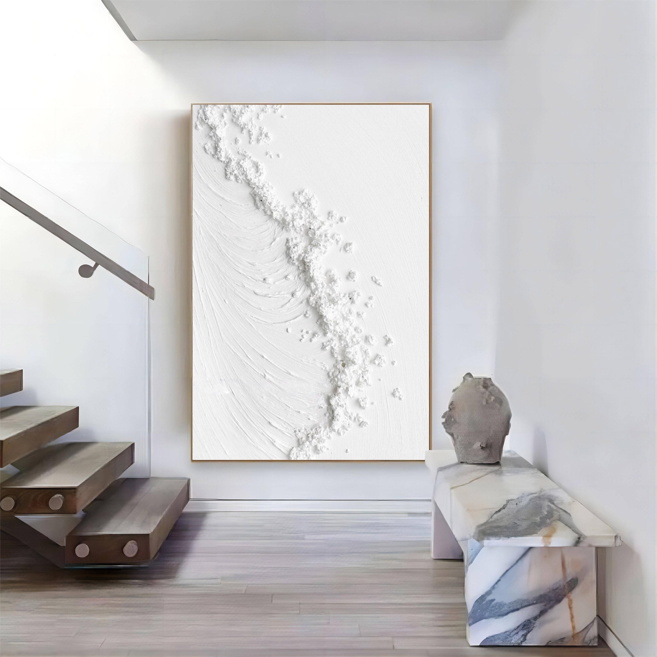 Plaster Art Texture Painting SG141 - Neutralighting