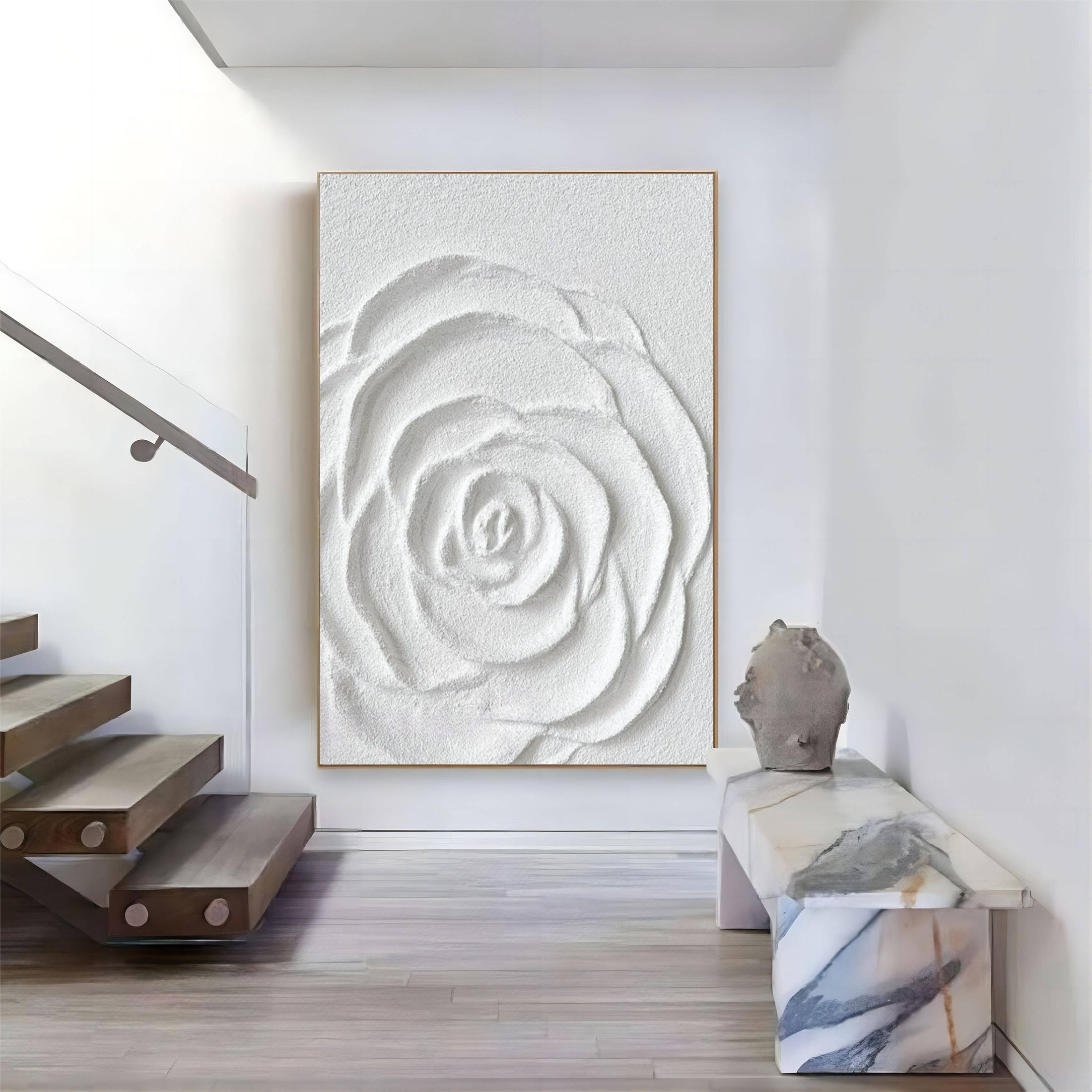 Plaster Art Texture Painting SG134 - Neutralighting