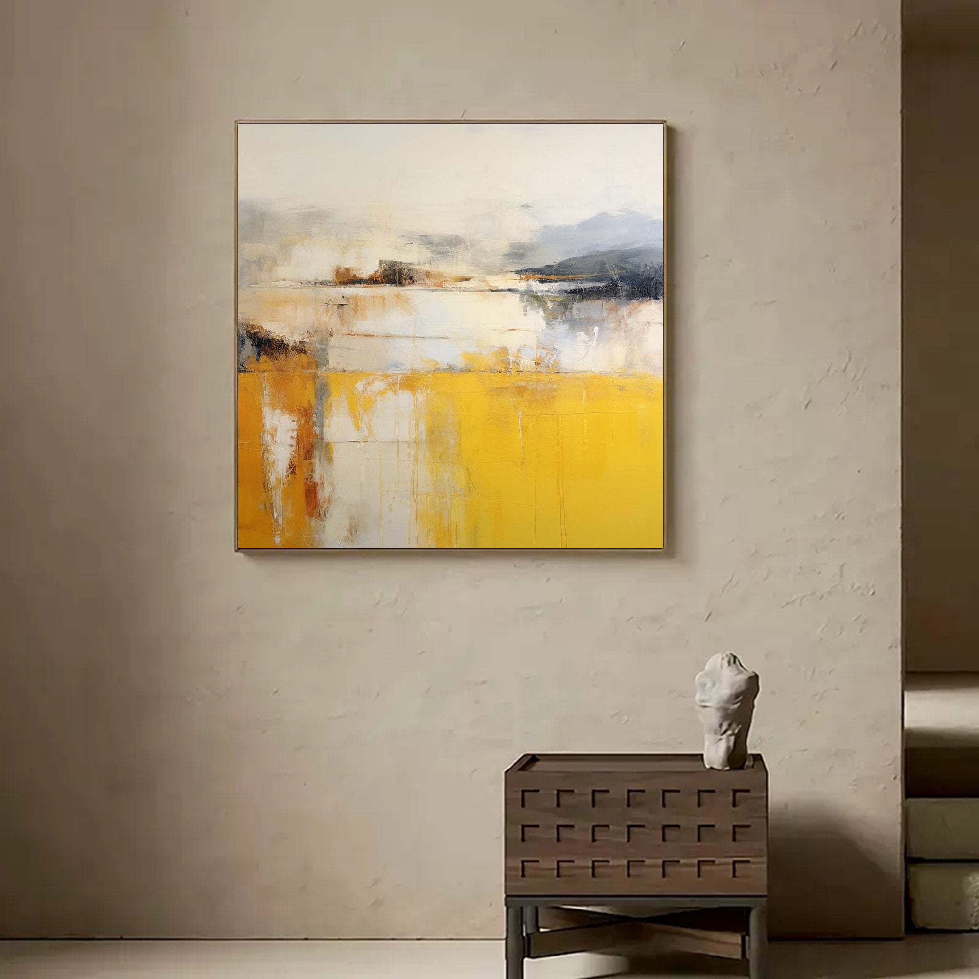 Abstract Canvas Art AB056 - Neutralighting