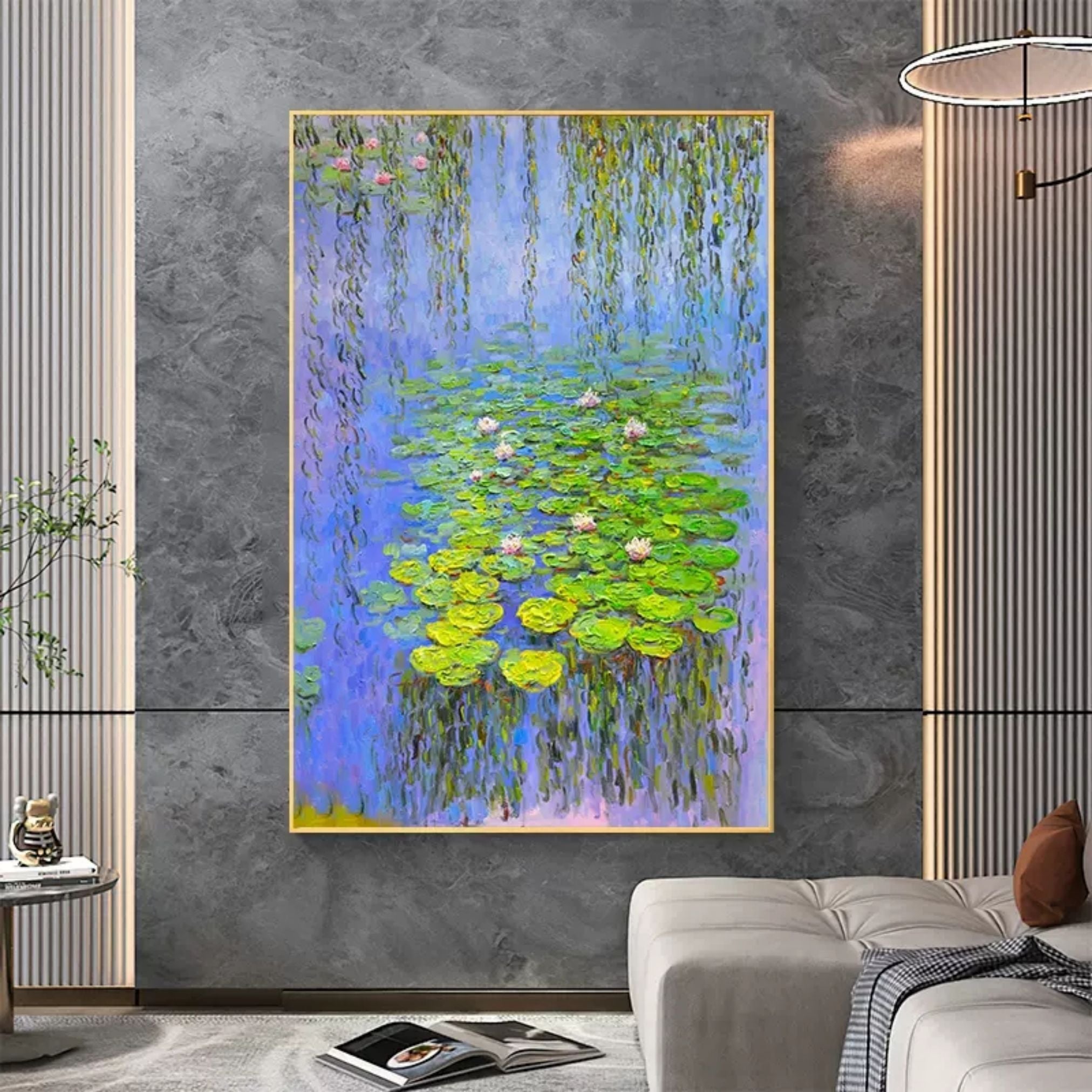 Plaster Art Texture Painting SG038 - Neutralighting