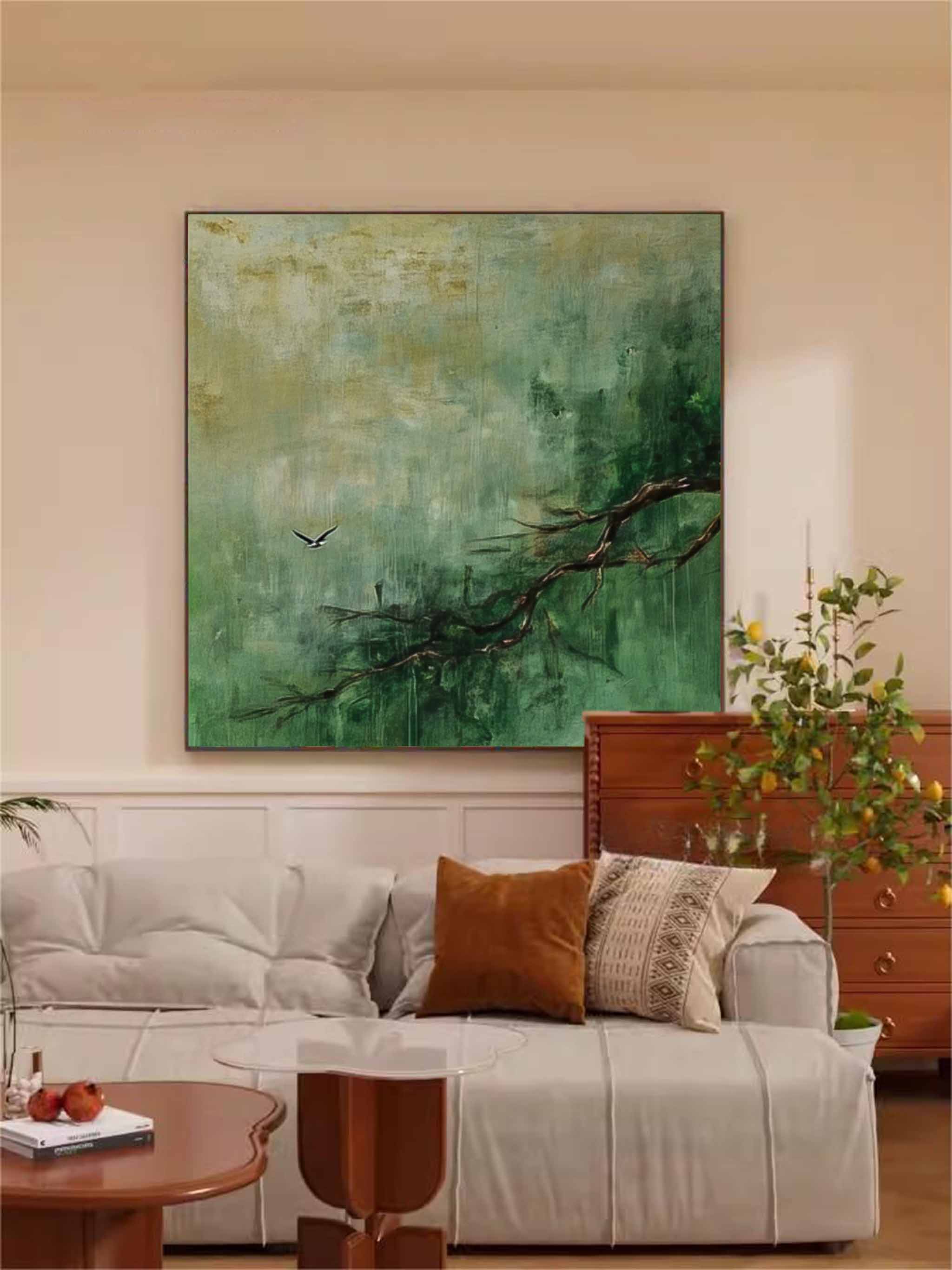 Wall Art Abstract Tranquil Wabi-Sabi Atmosphere