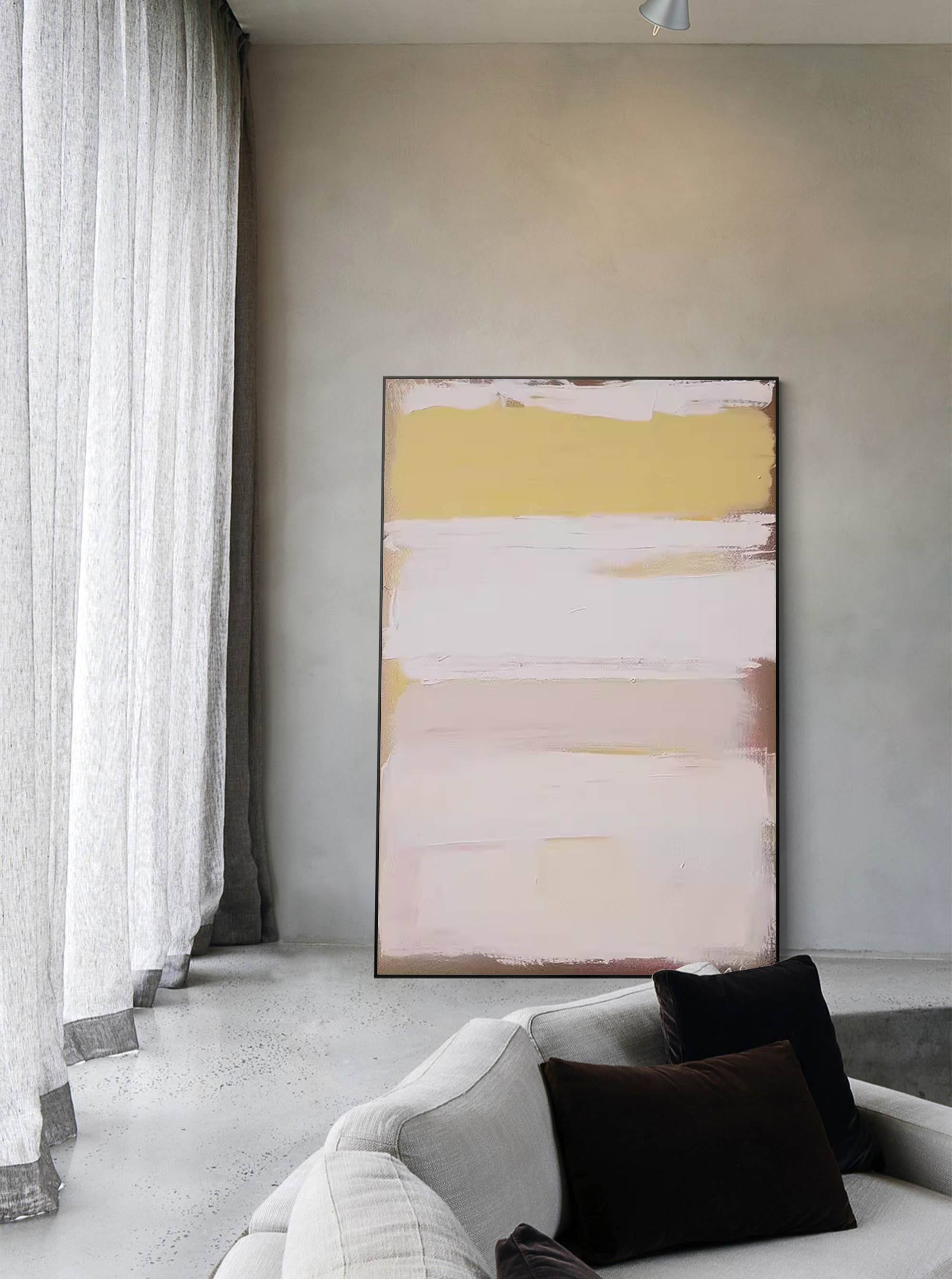 Wall ArtMinimalist Scandinavian Gentle Cream