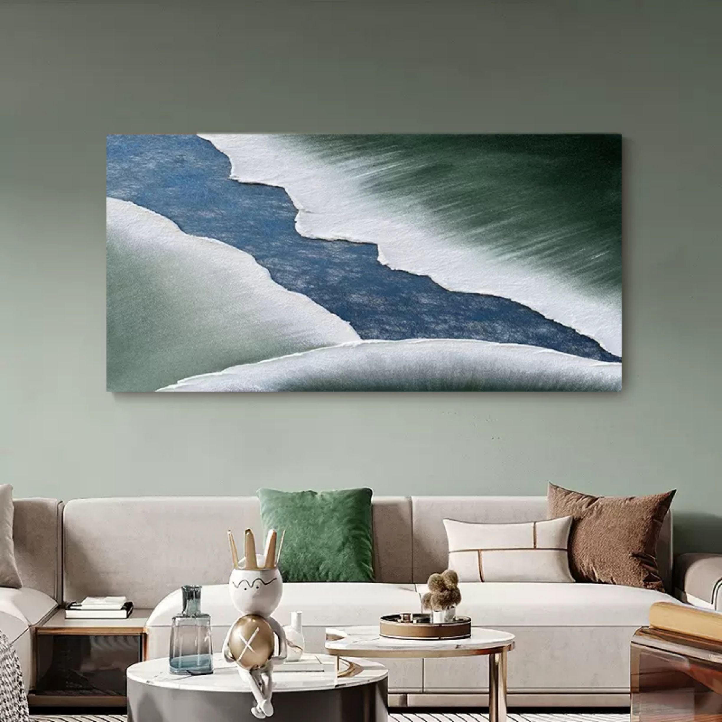 Plaster Art Texture Painting SG089 - Neutralighting