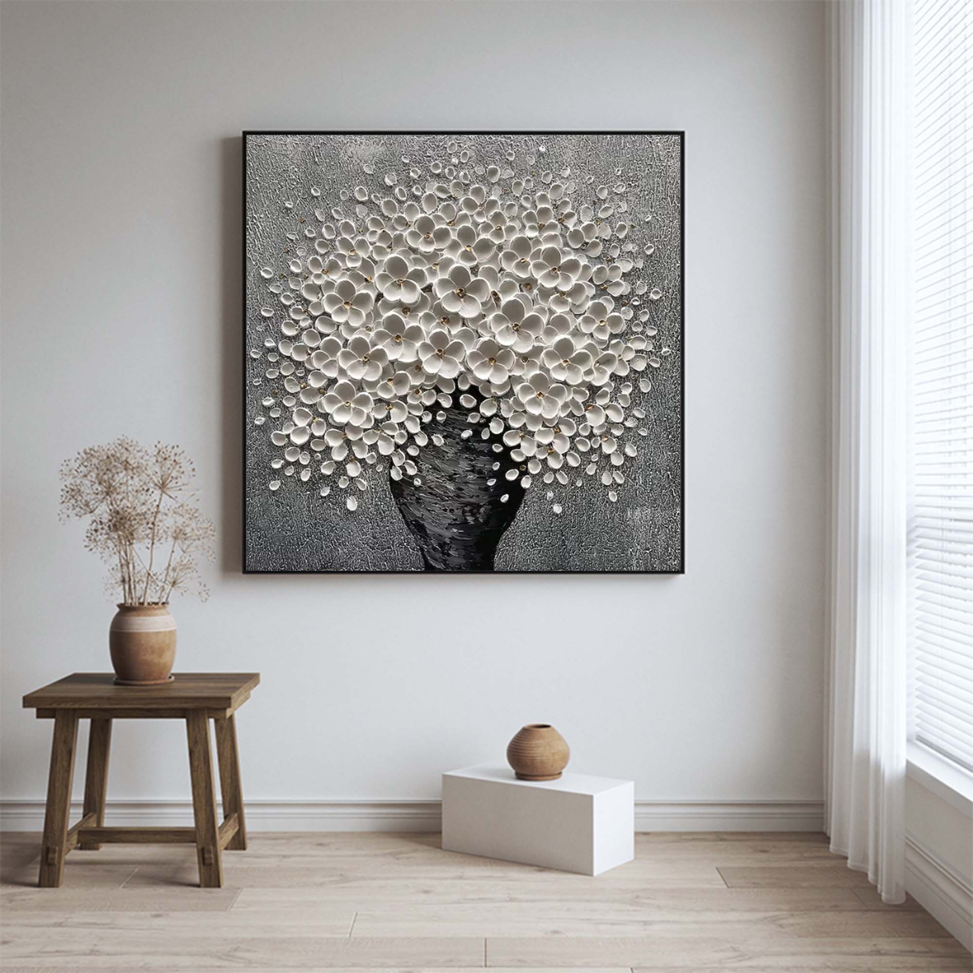 Snow Colorful Wall Art