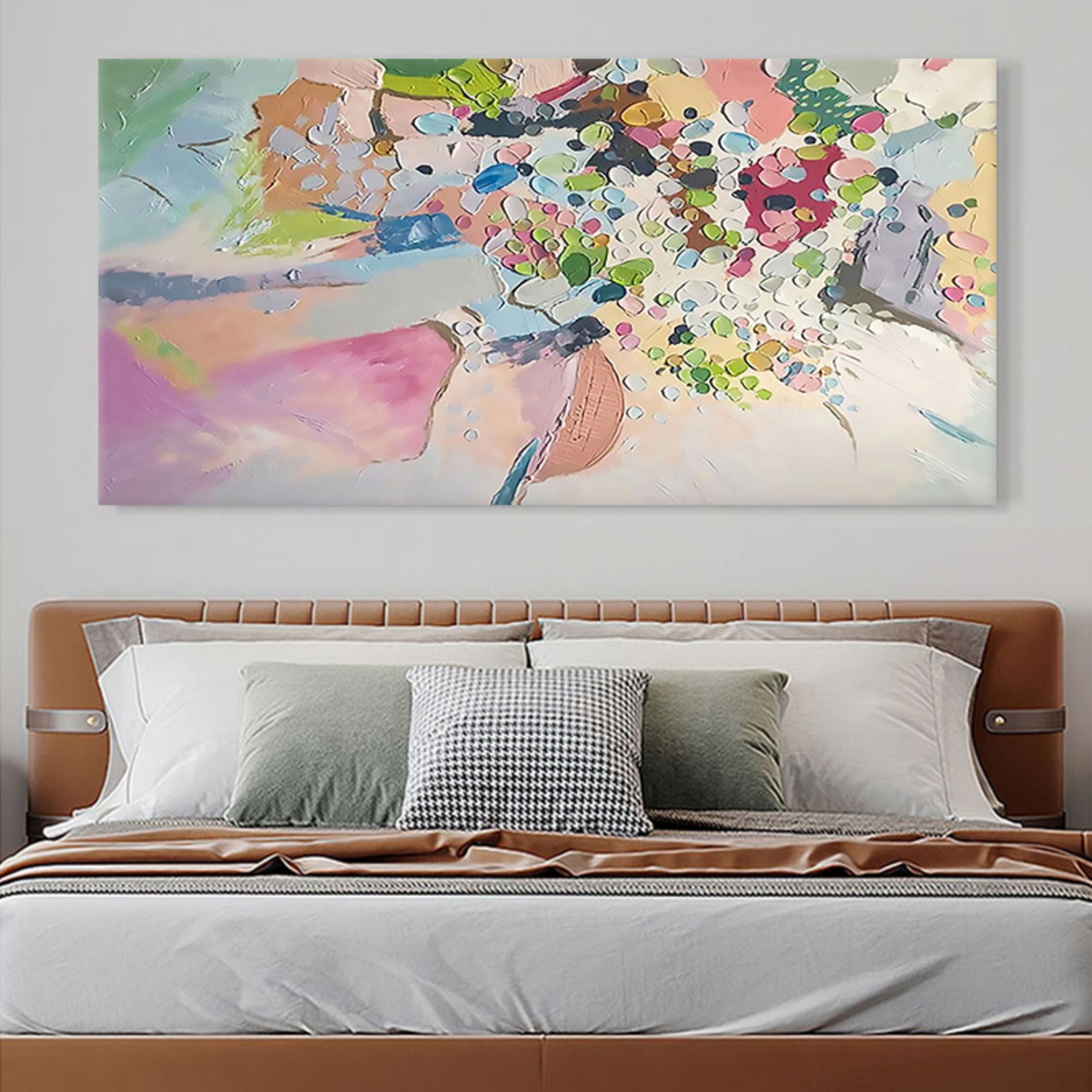 Plaster Art Texture Painting SG050 - Neutralighting
