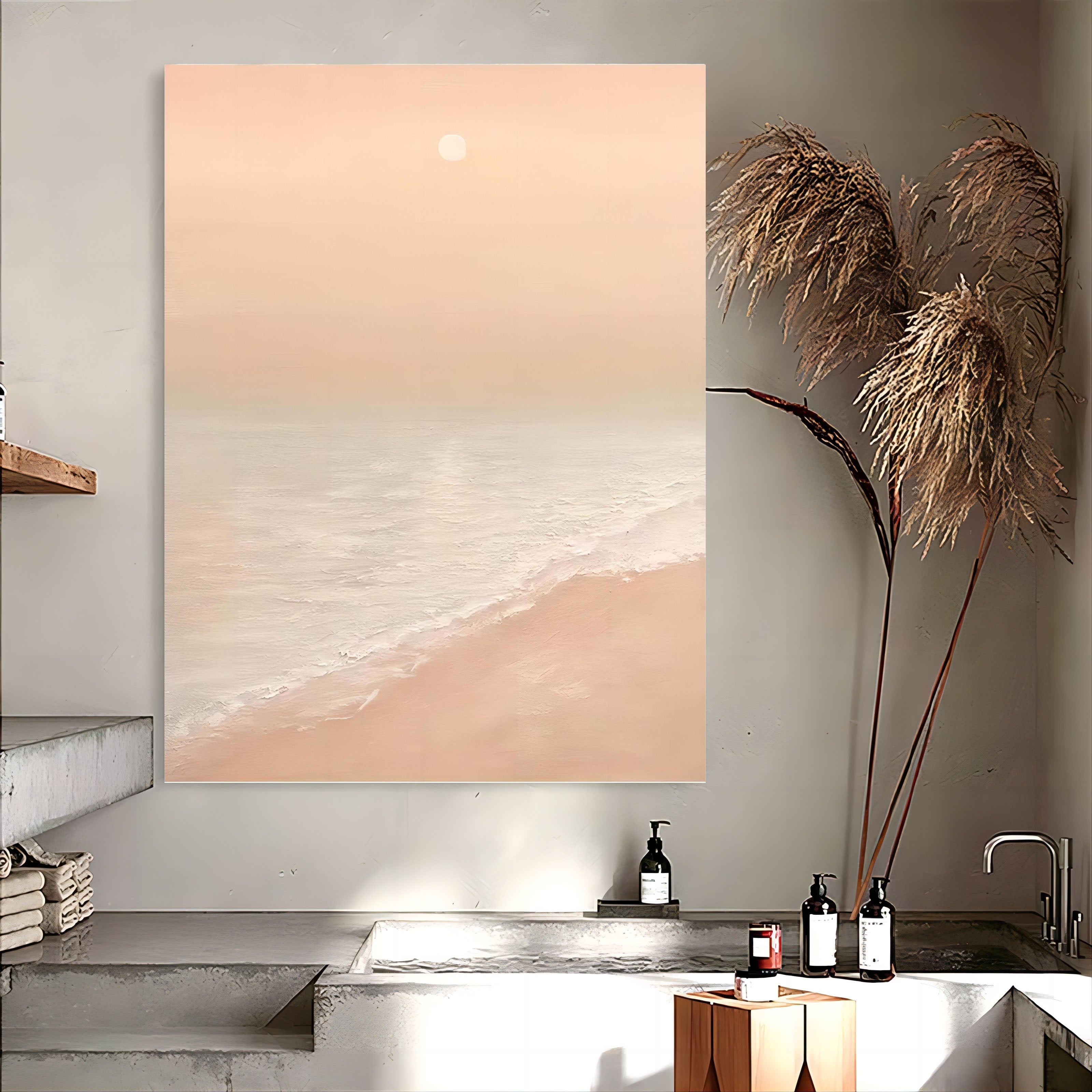 Wabi-Sabi Wall Art TX051 - Neutralighting