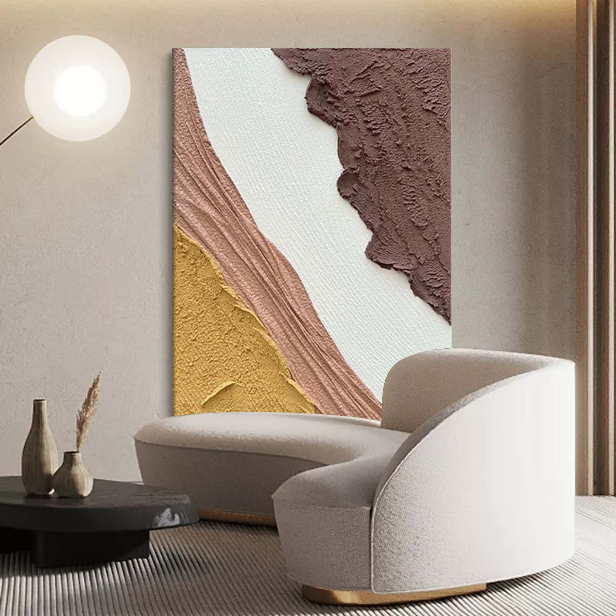Plaster Art Texture Painting SG192 - Neutralighting